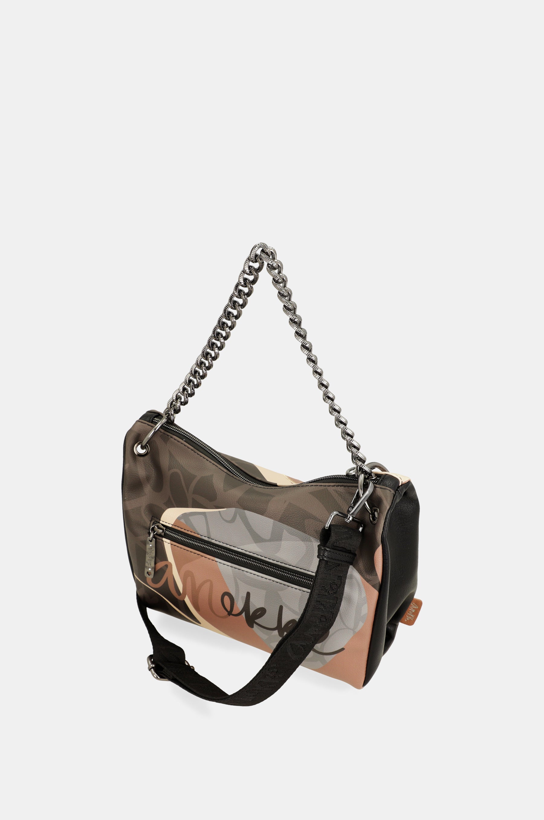 Borsa a tracolla Heartbeat con manico in metallo