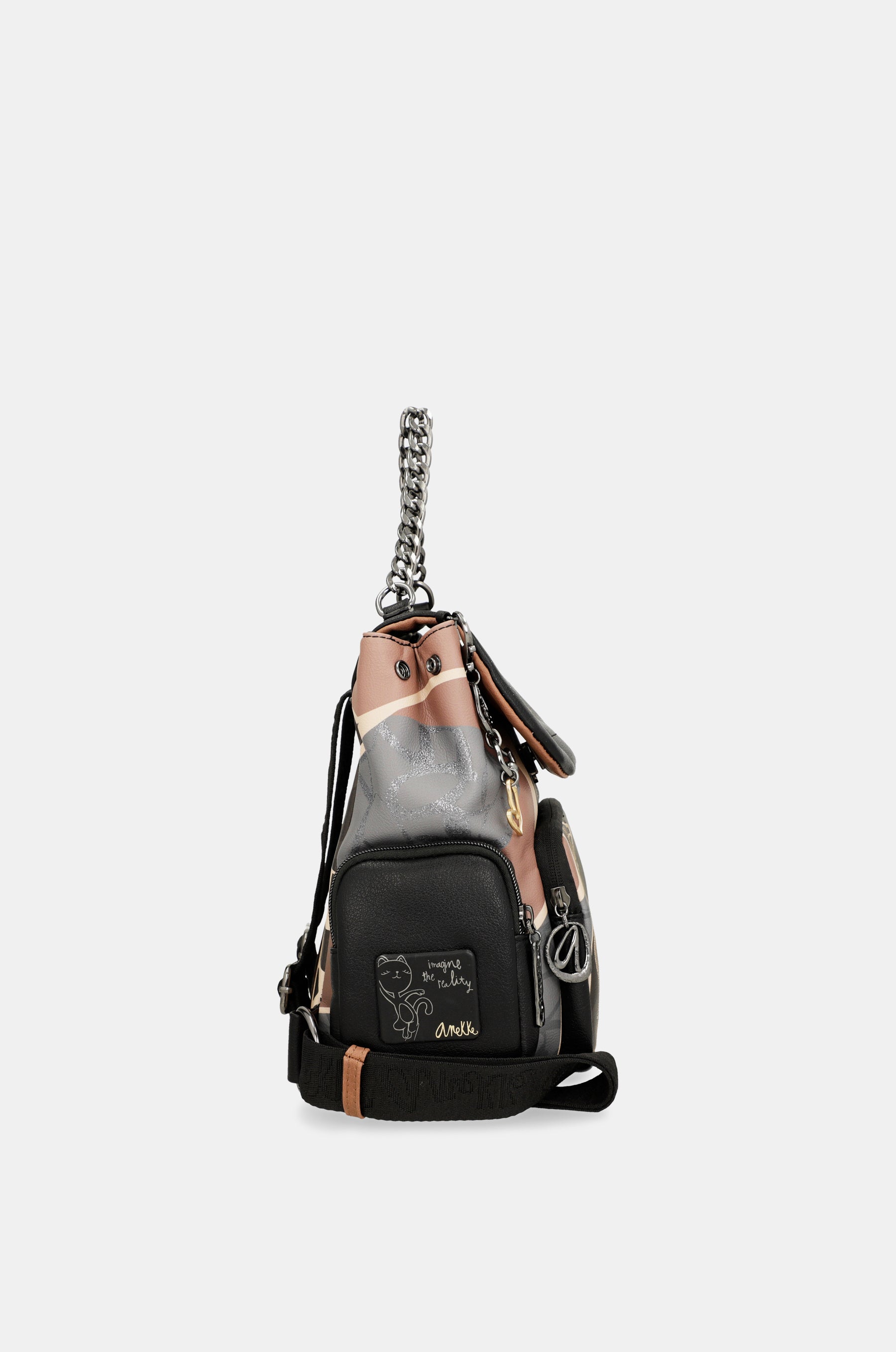 Zaino con patta Heartbeat