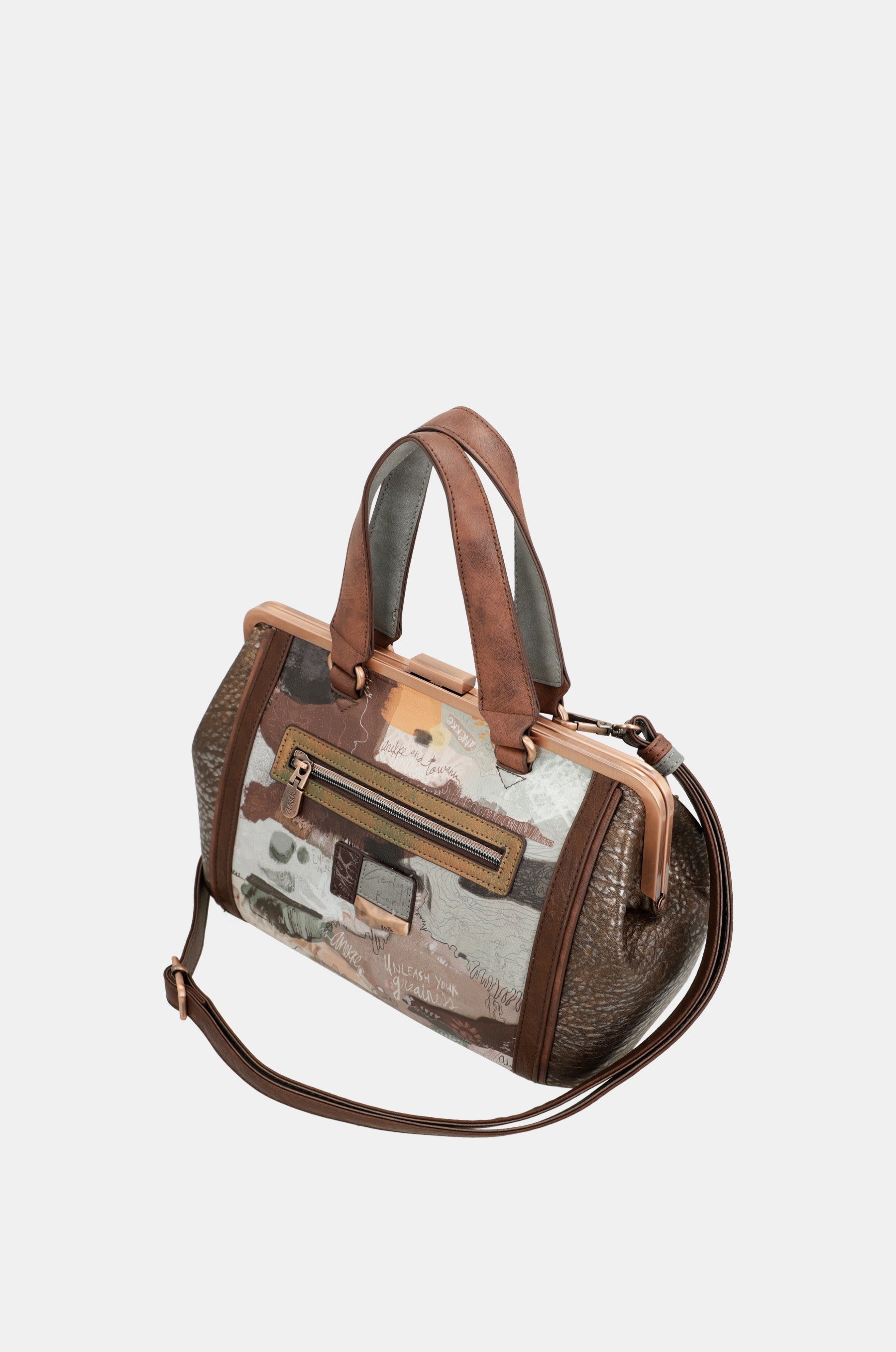 Borsa con chiusura a bacio Core