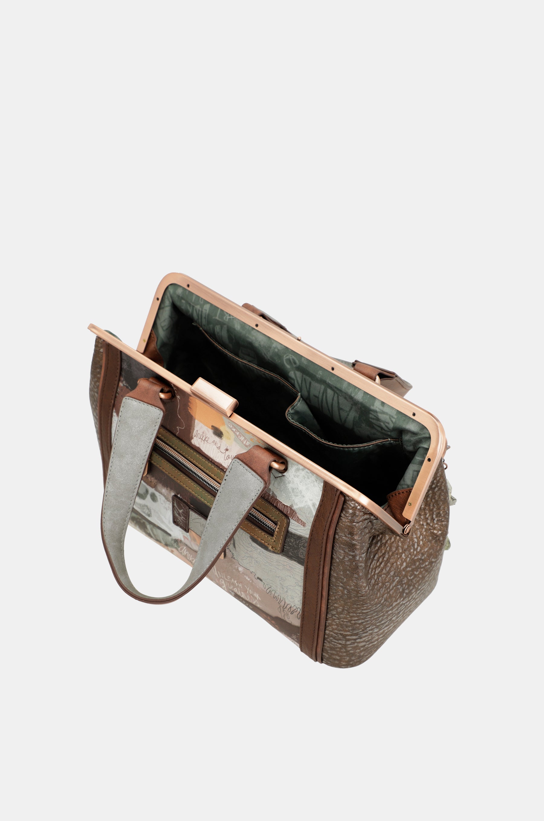 Borsa con chiusura a bacio Core