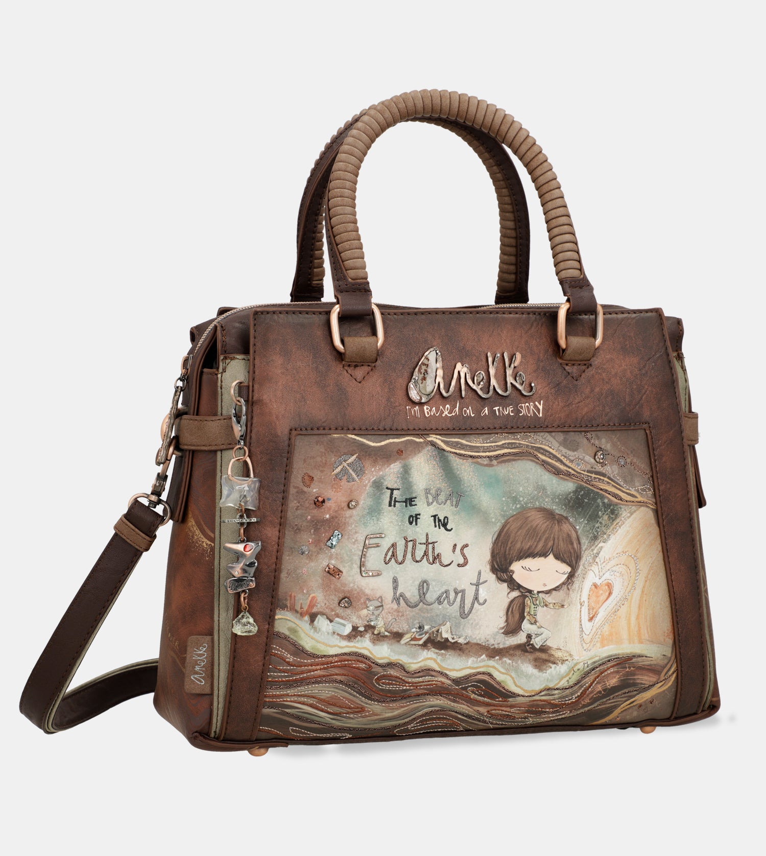 Trousse de toilette rose Peace & Love