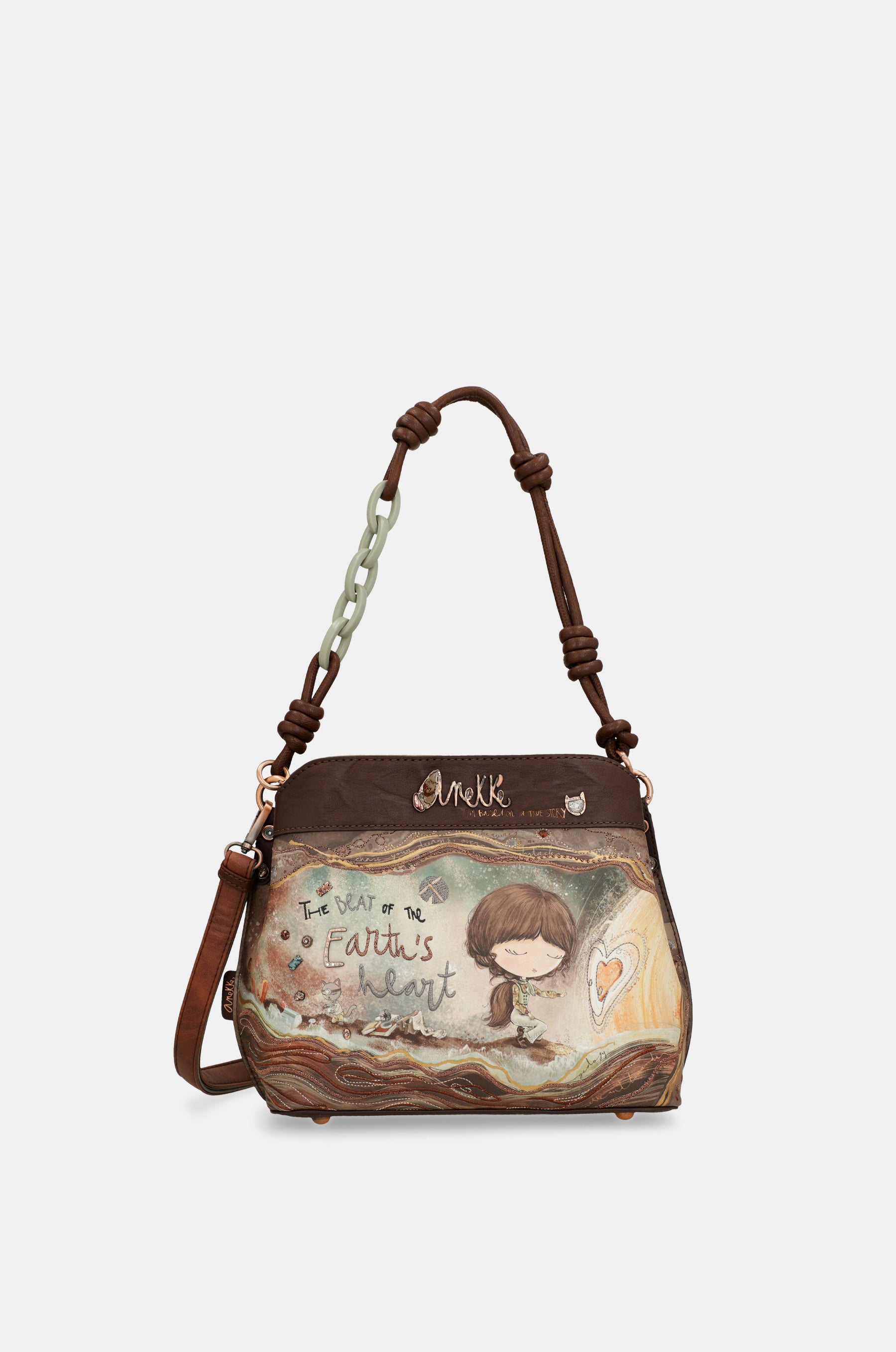 Borsa A Tracolla Piccola Anekke Dreamverse - Modello Da Donna, Dimensioni 22x14x8 Cm, Accessorio Moda Originale