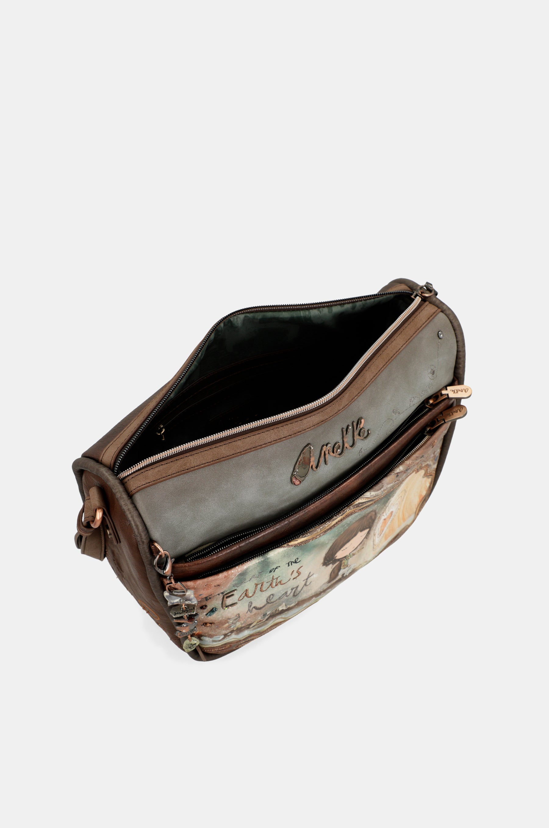 Borsa a tracolla Core a 3 scomparti