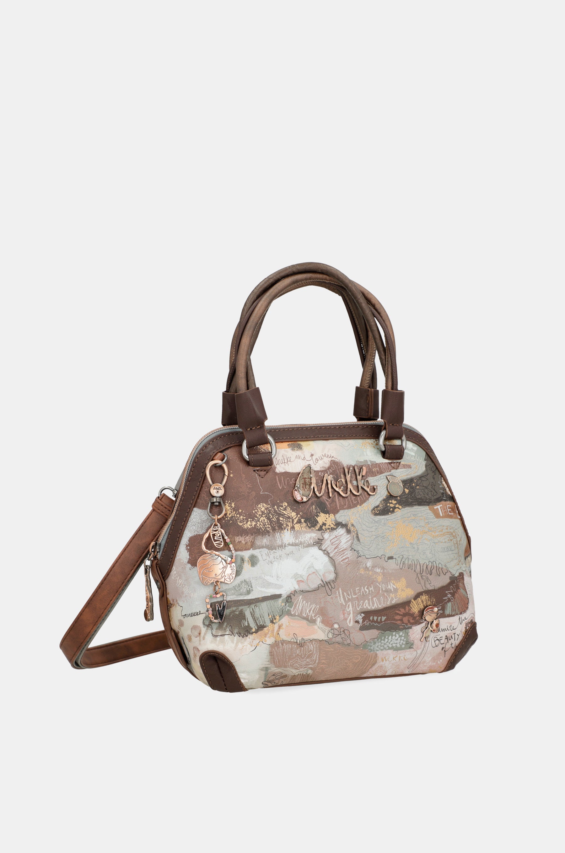 Borsa media con manico corto Outer