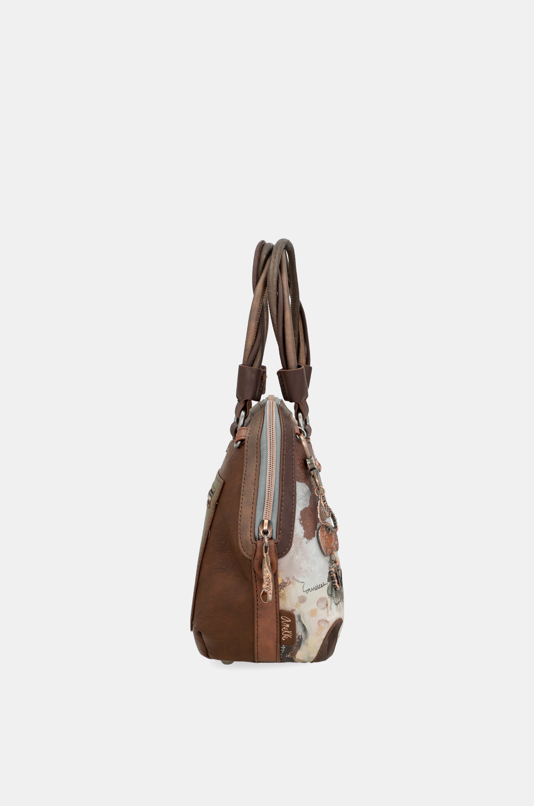 Borsa media con manico corto Outer
