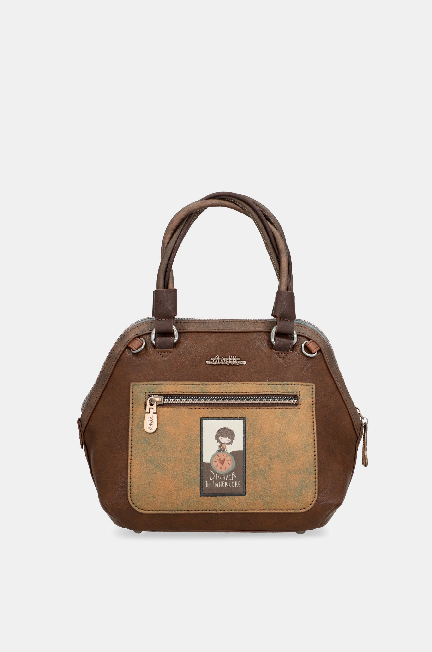 Borsa media con manico corto Outer