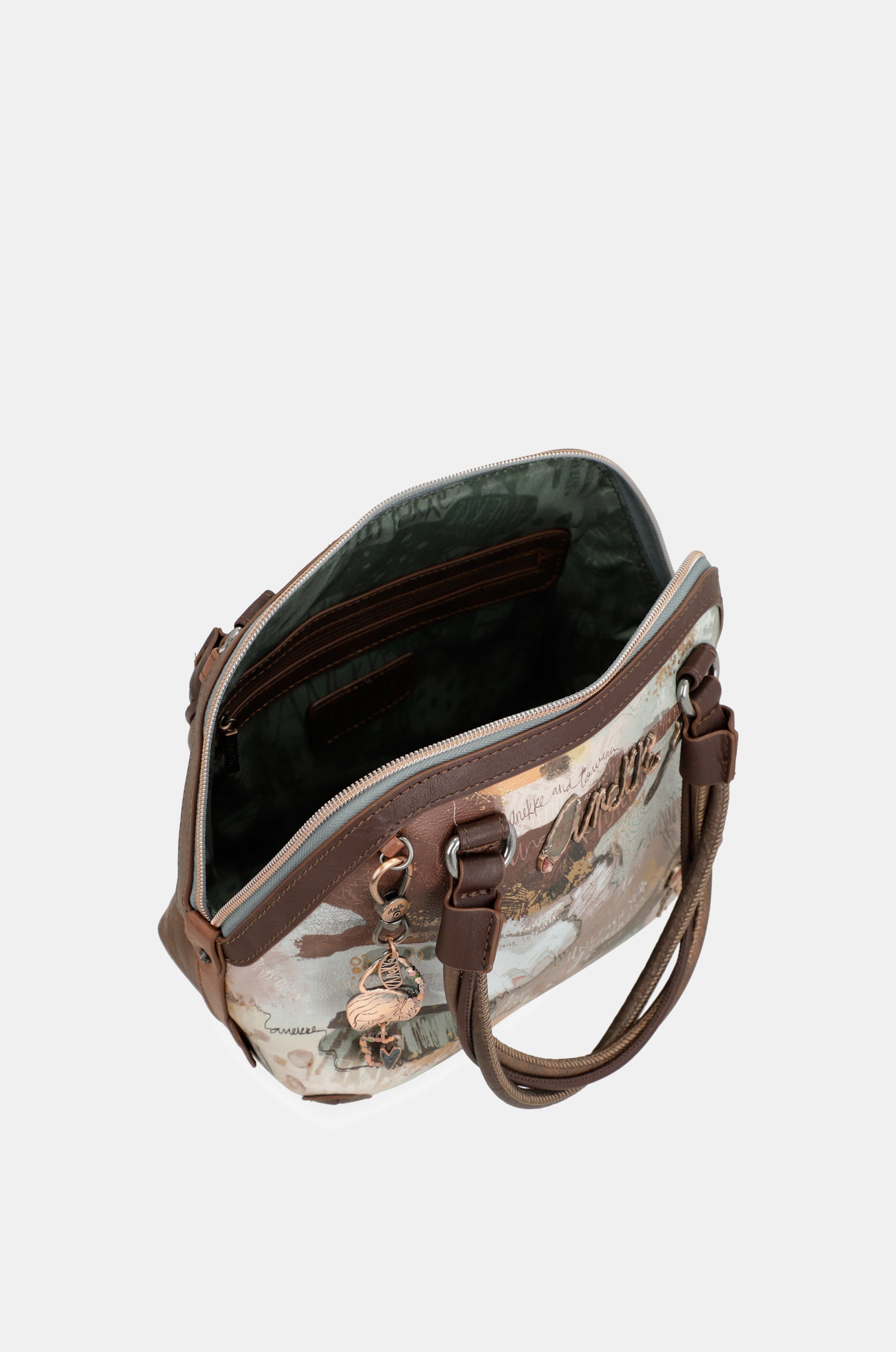 Borsa media con manico corto Outer