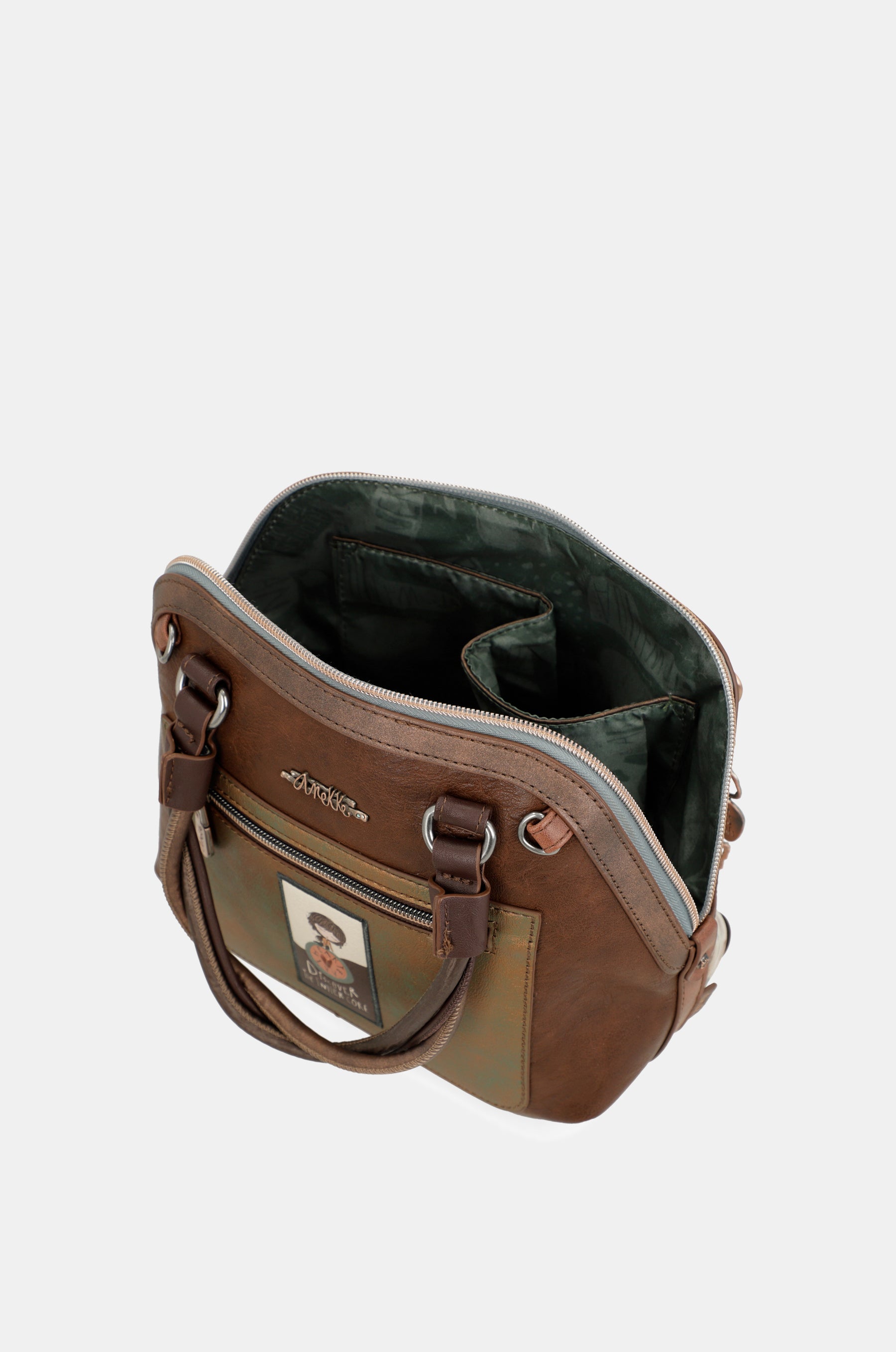 Borsa media con manico corto Outer