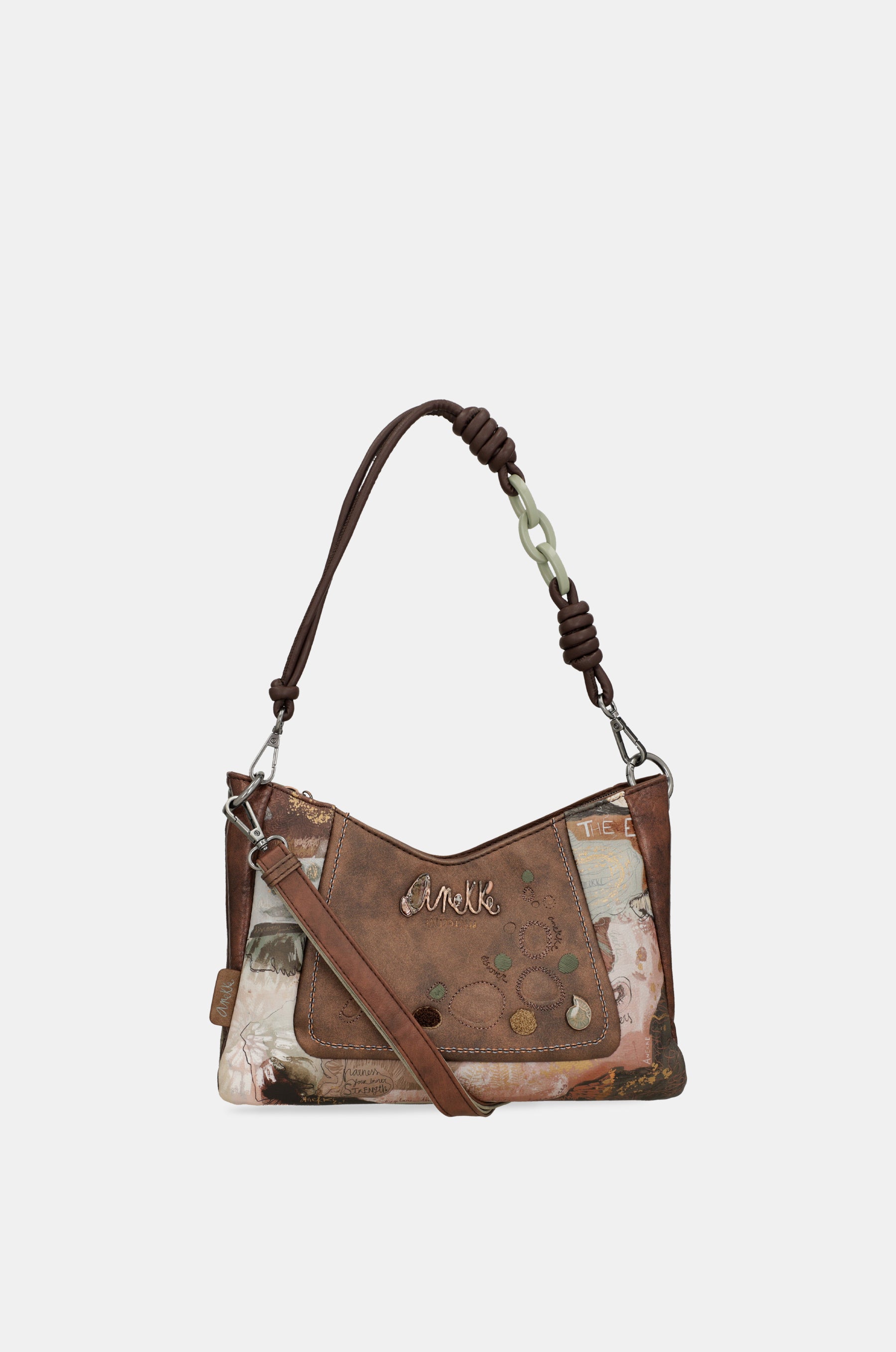 Borsa a tracolla Outer con 2 manici