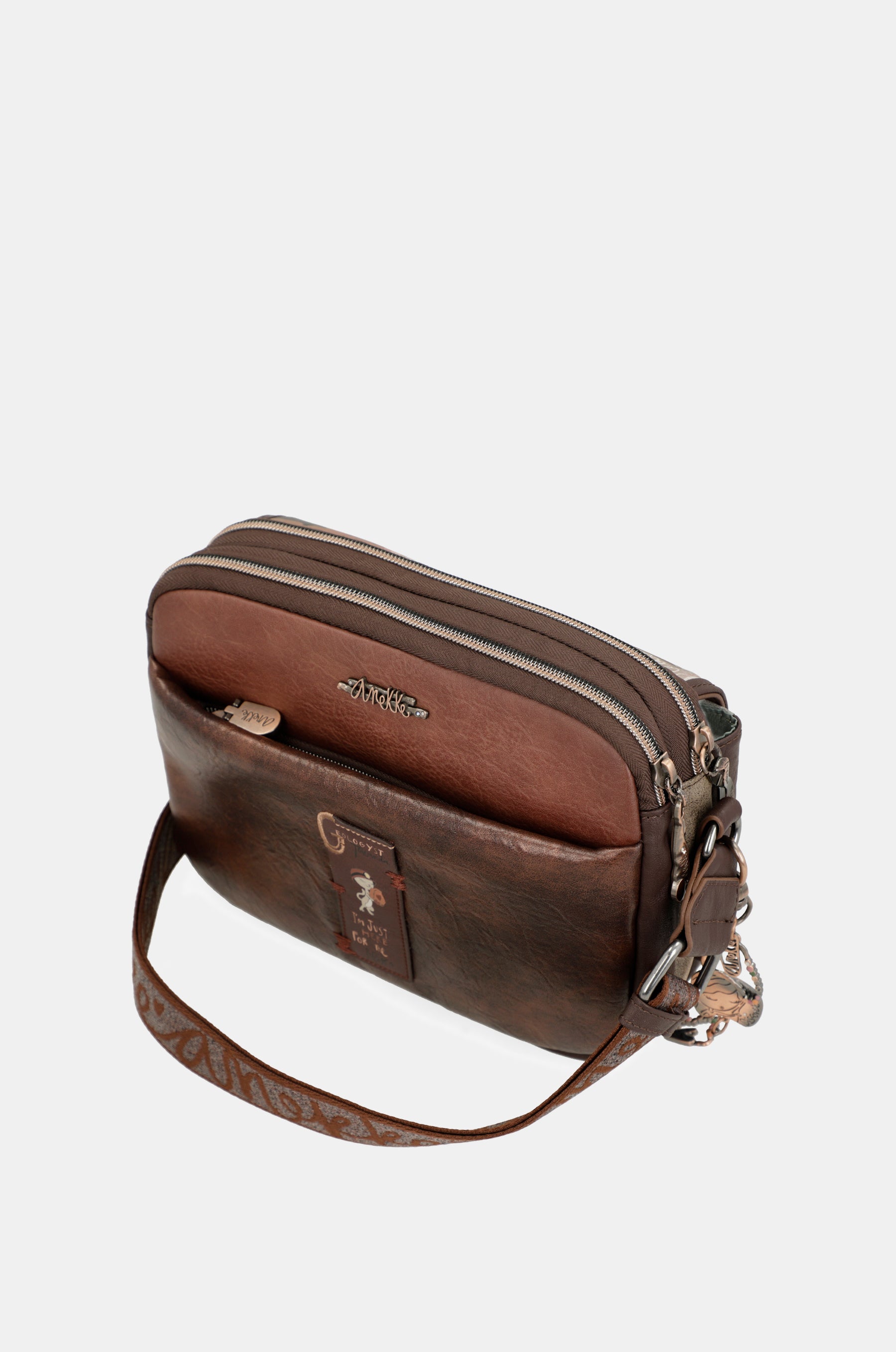 Borsa a tracolla Outer con patta