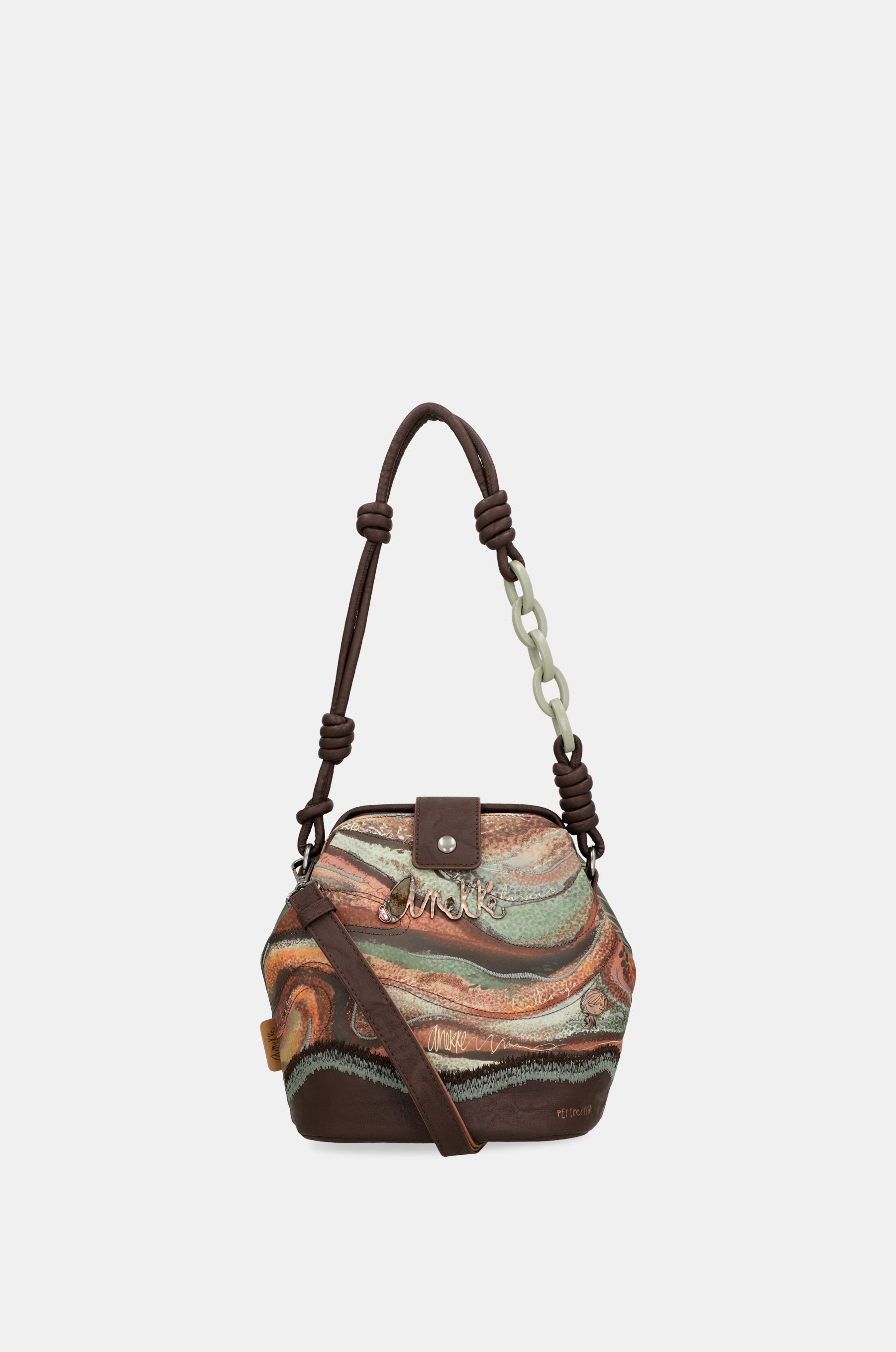 Borsa Outer a forma di secchiello
