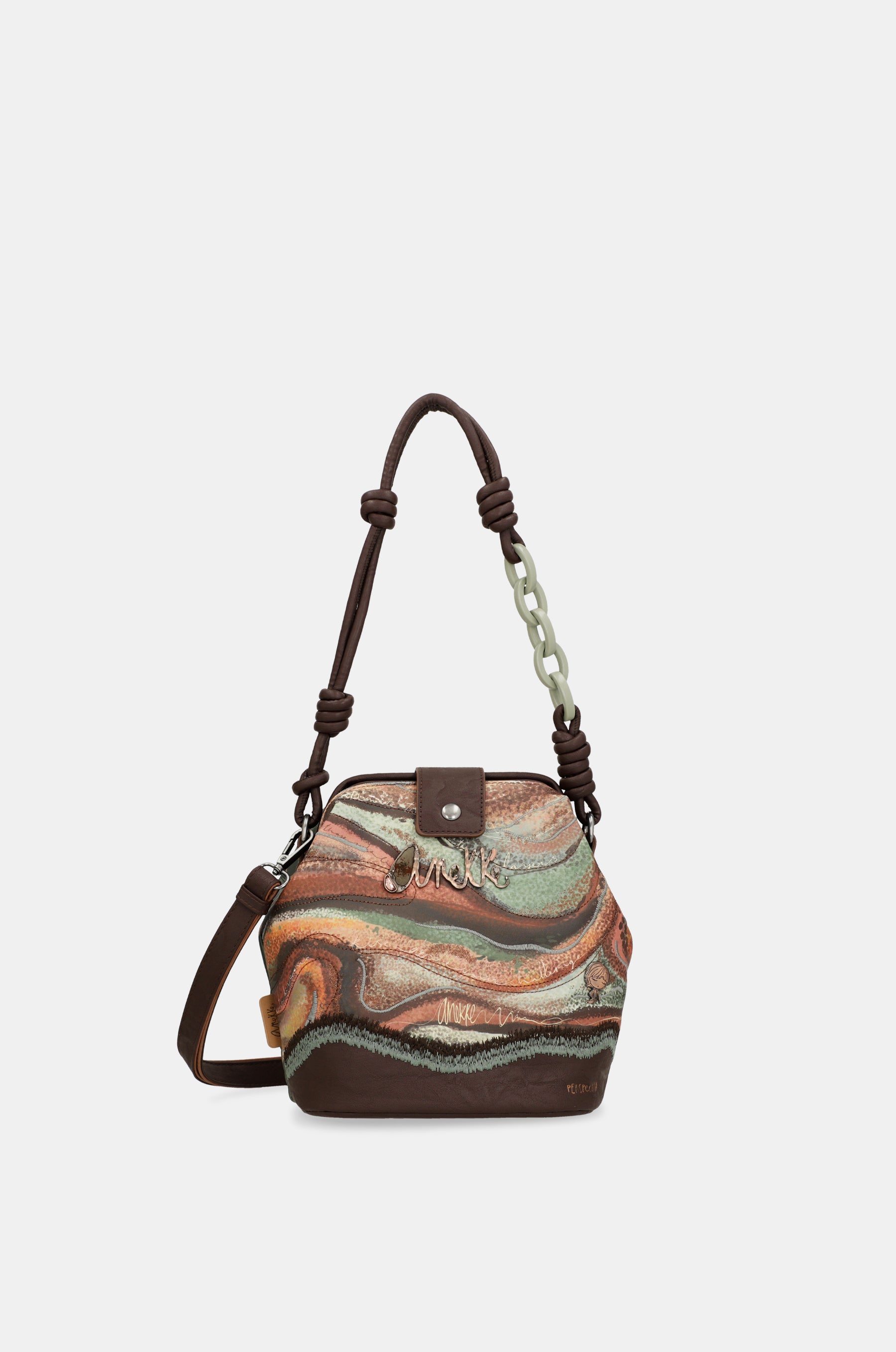 Borsa Outer a forma di secchiello
