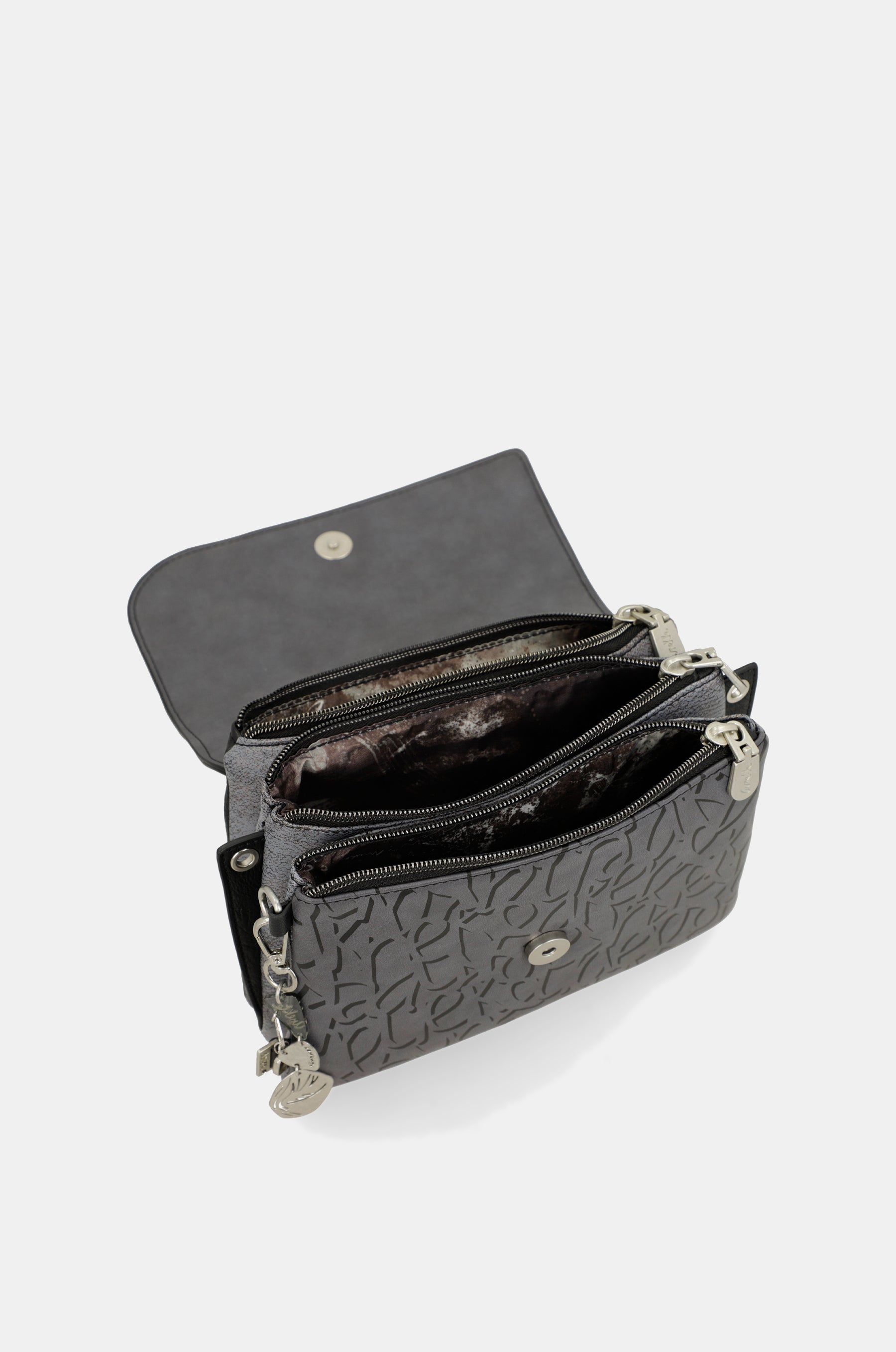 Borsa a tracolla Crust con patta