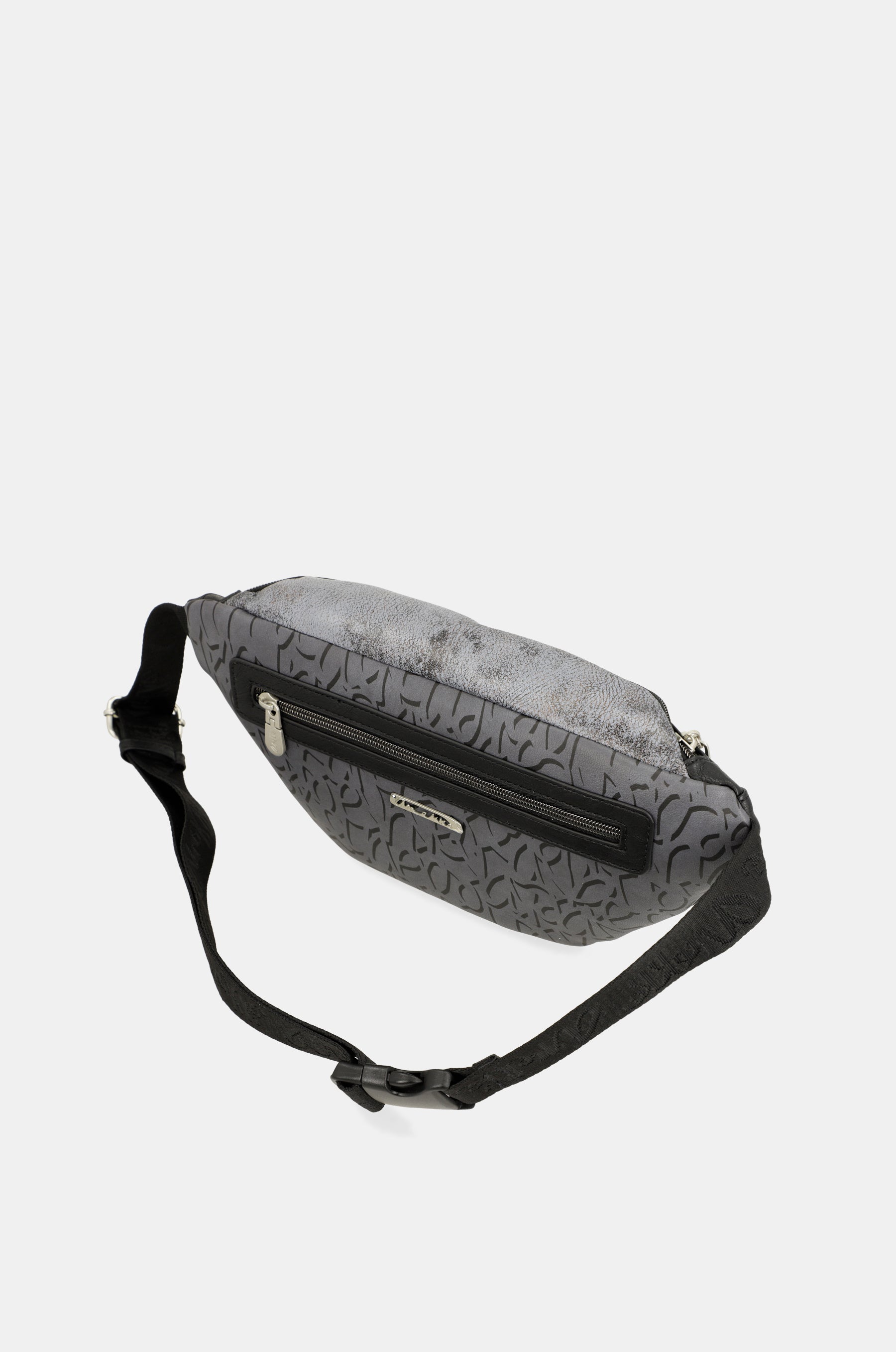 Marsupio nero Crust