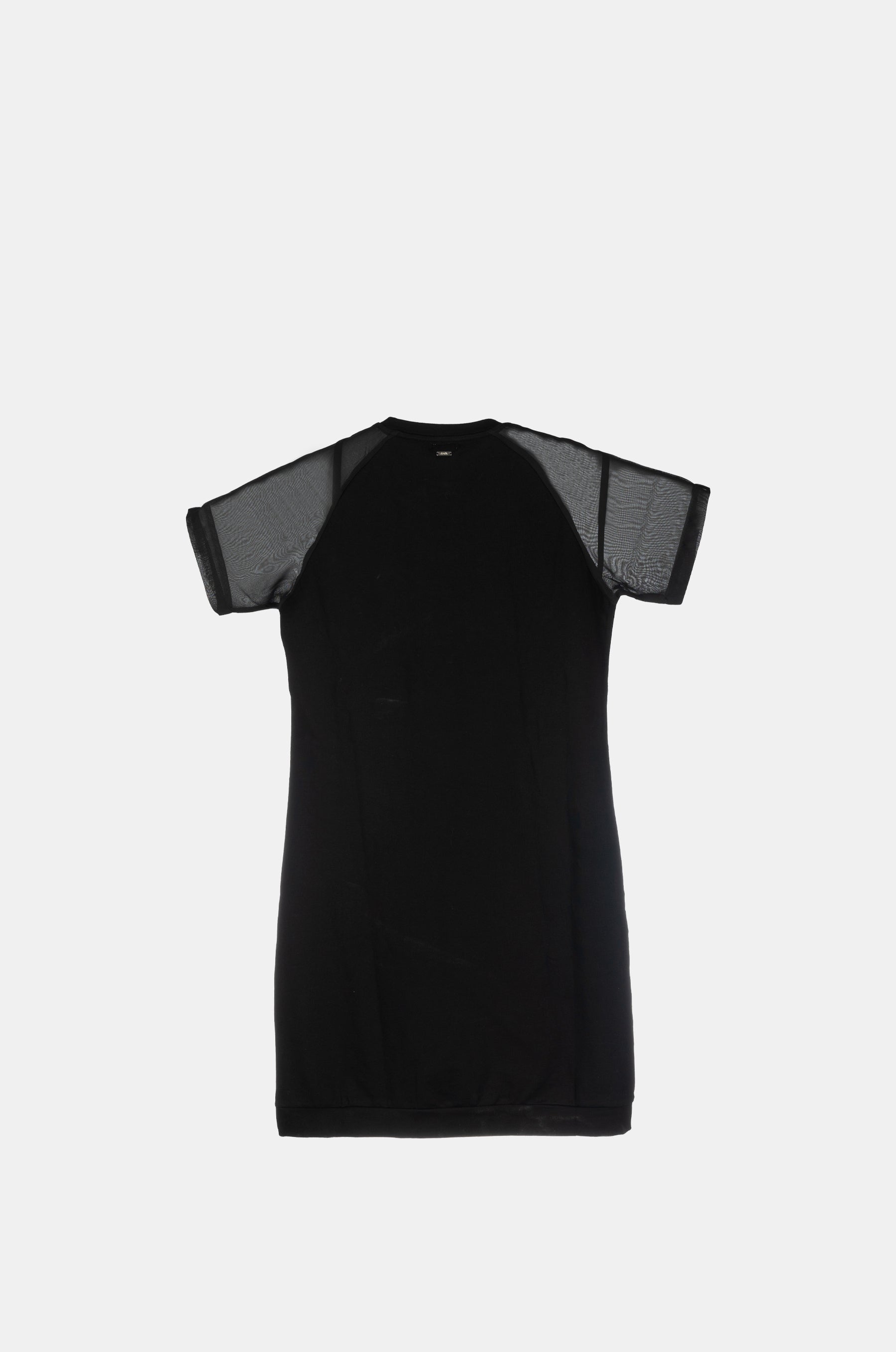Vestito nero a maniche corte
