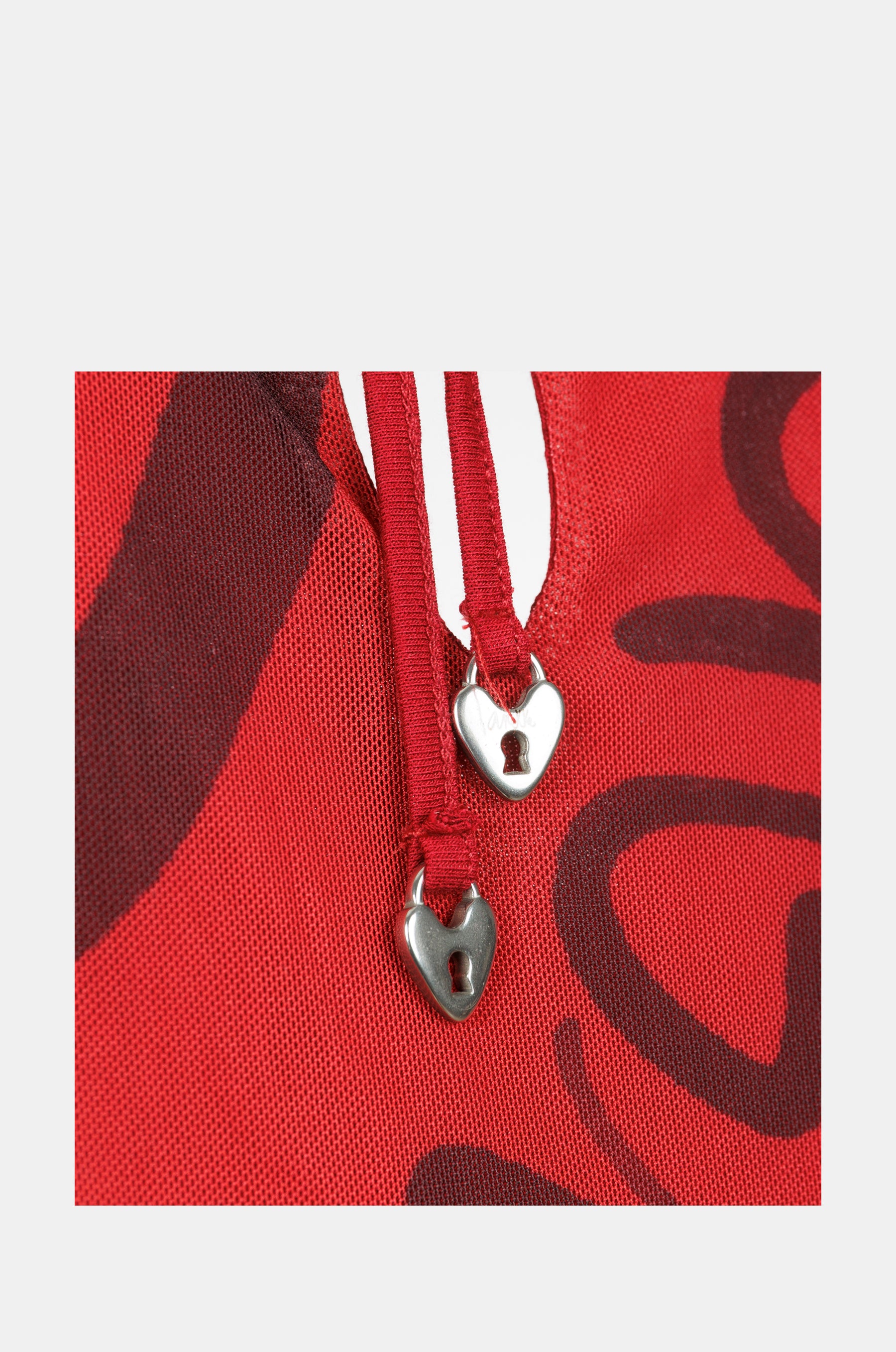Vestito rosso a maniche corte