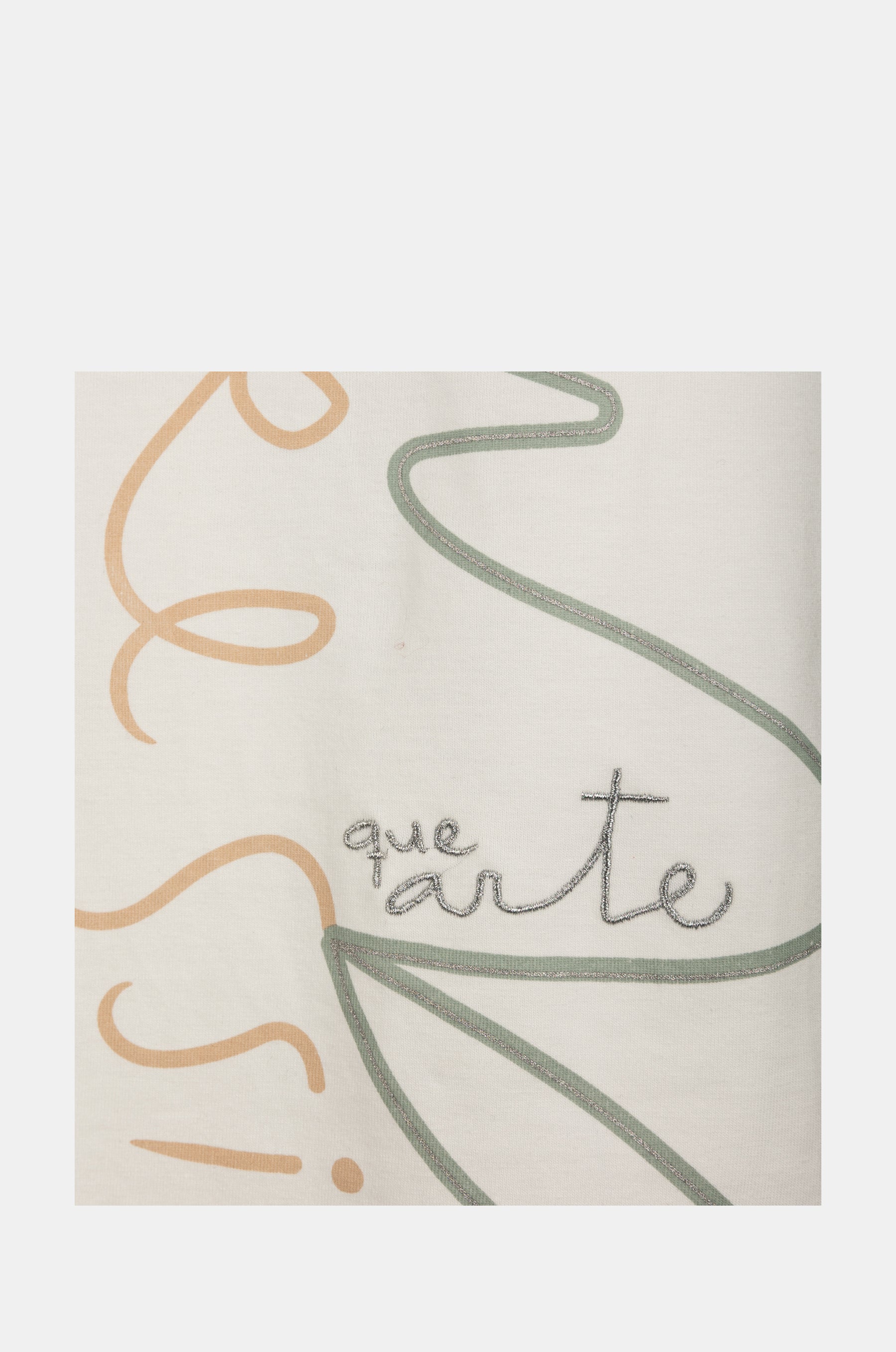 T-shirt stampata a maniche corte Alma