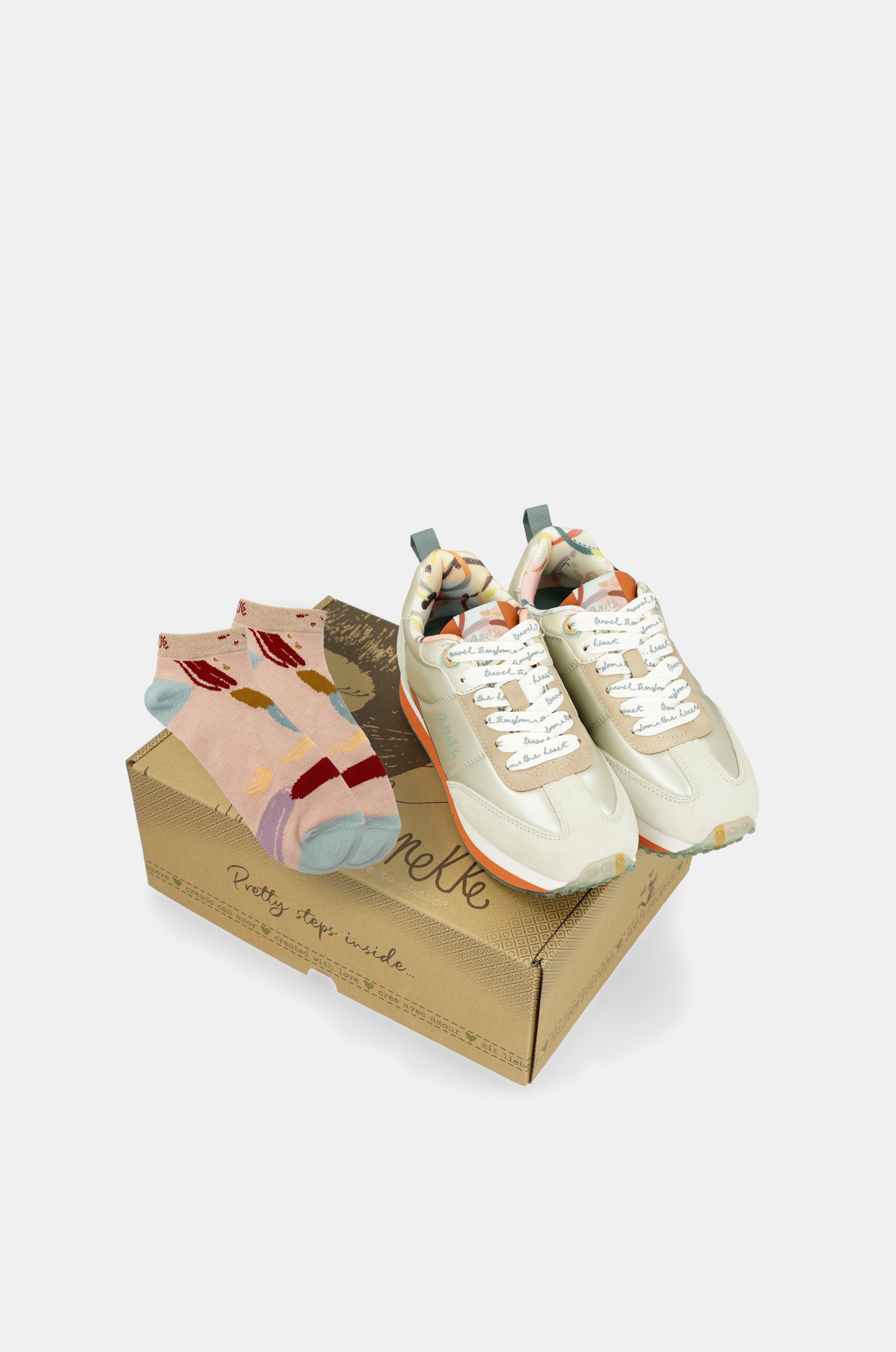 Sneakers Smart Beige