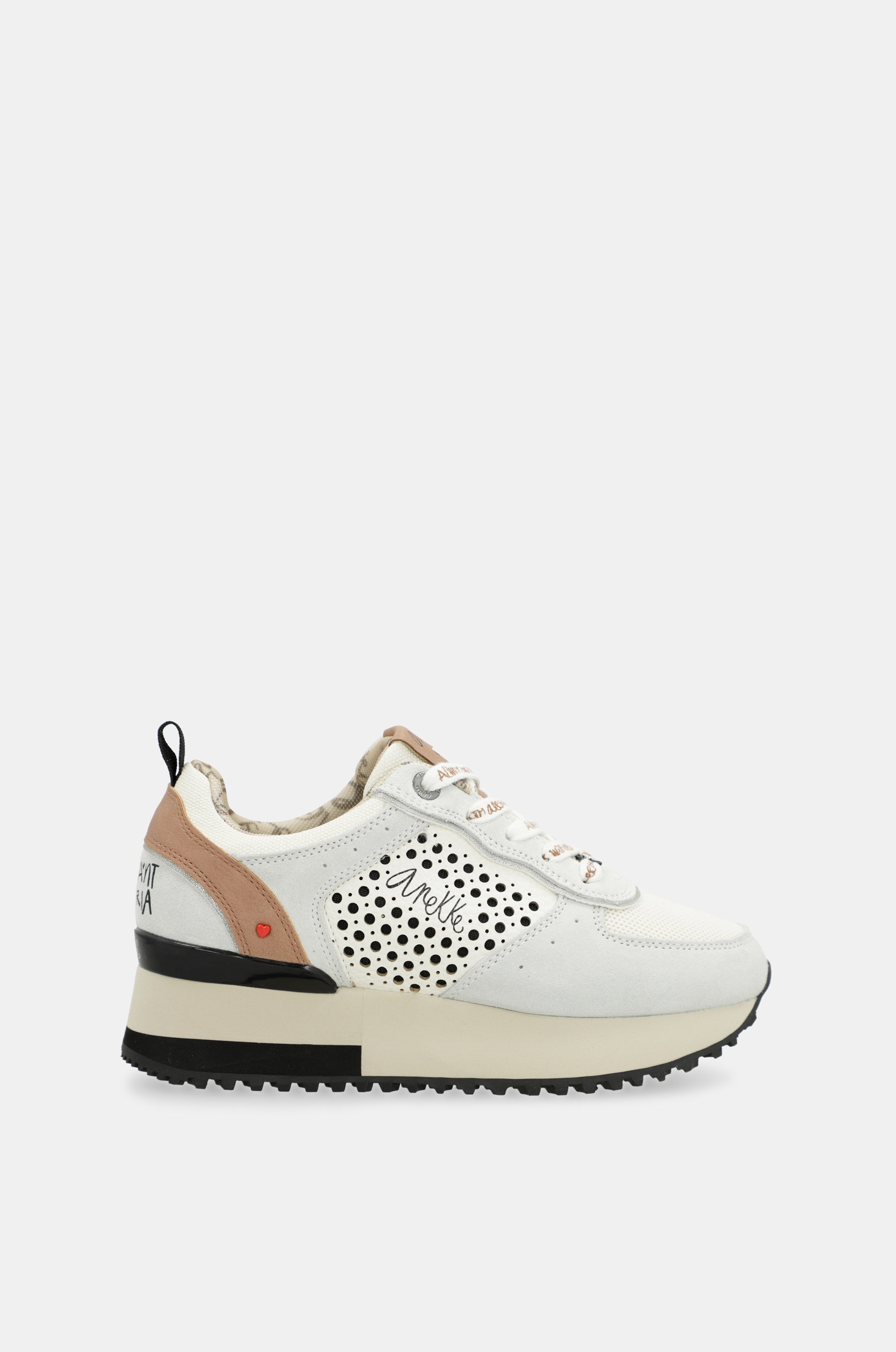 Sneakers piattaforma grigie