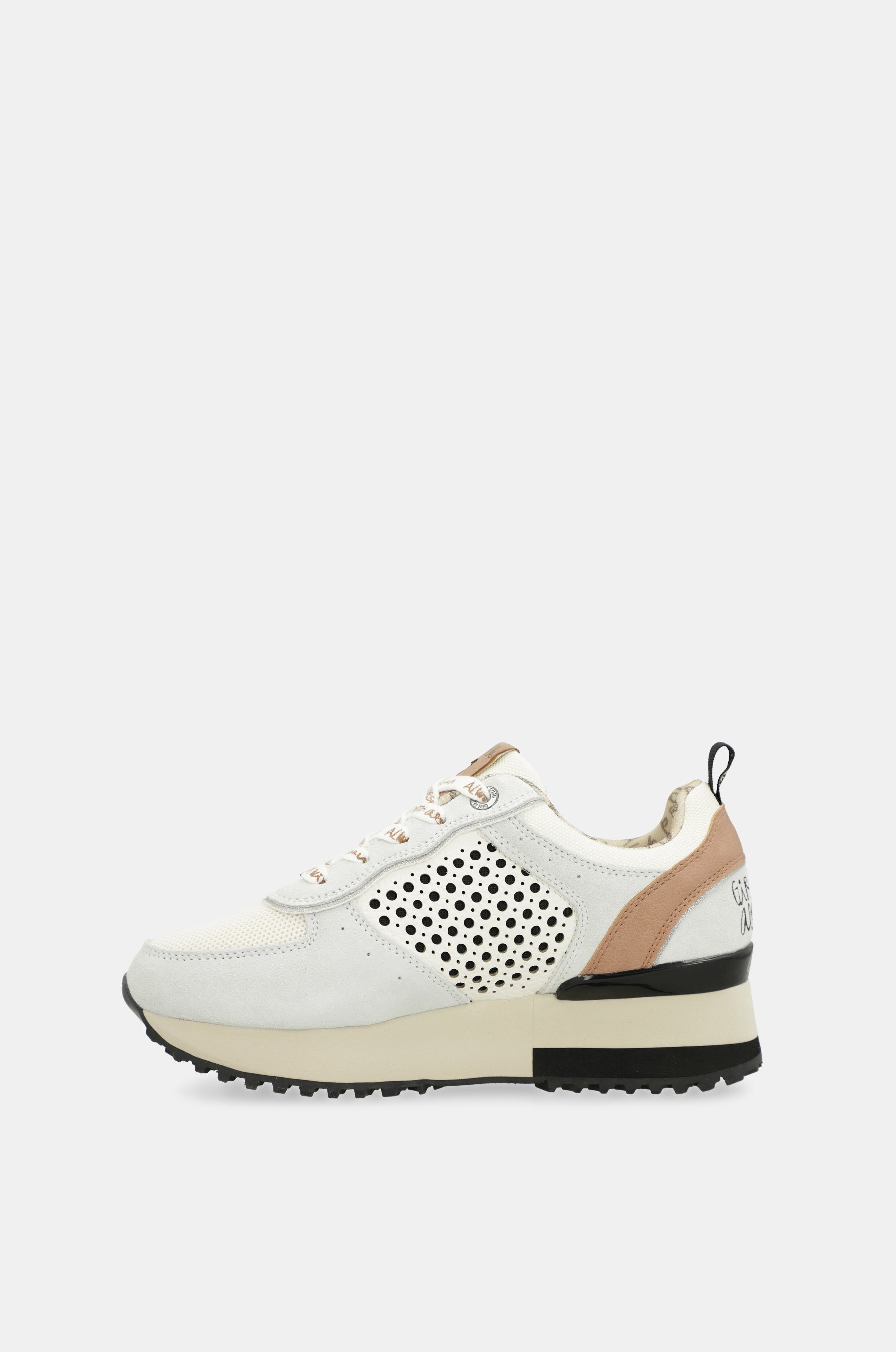 Sneakers piattaforma grigie