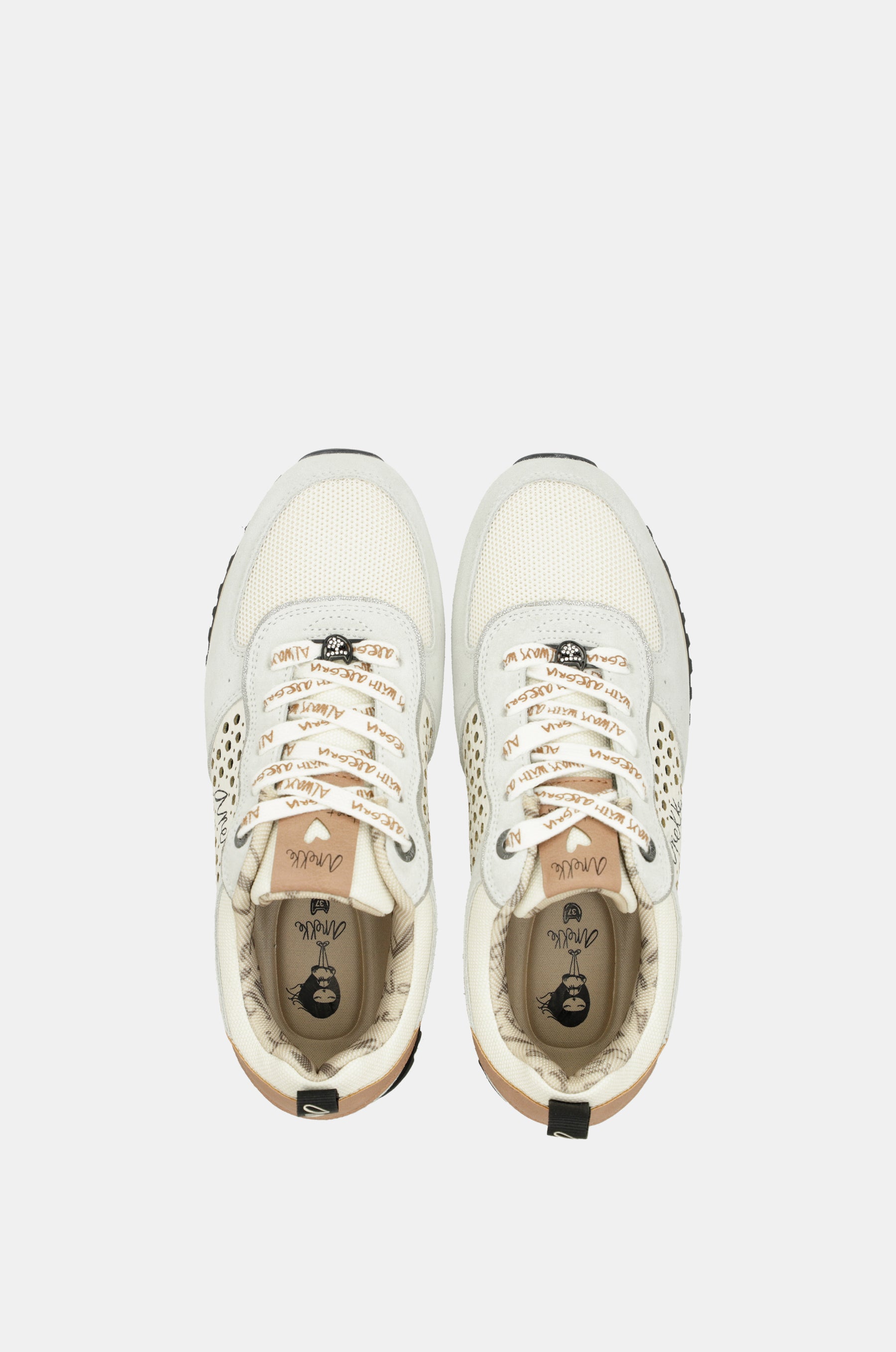 Sneakers piattaforma grigie