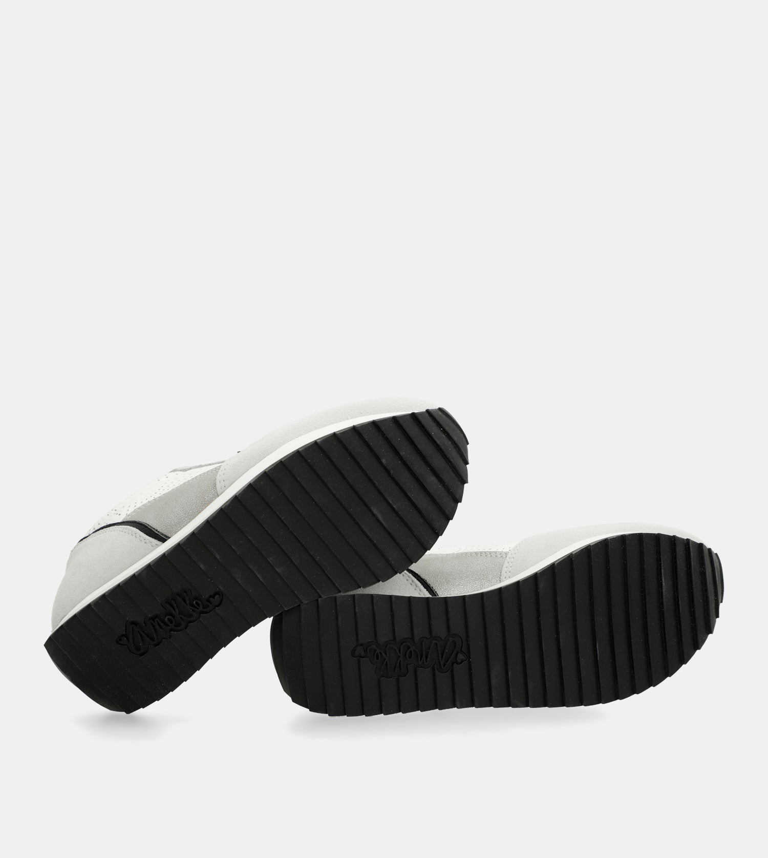 Sneakers a Pois Bianchi