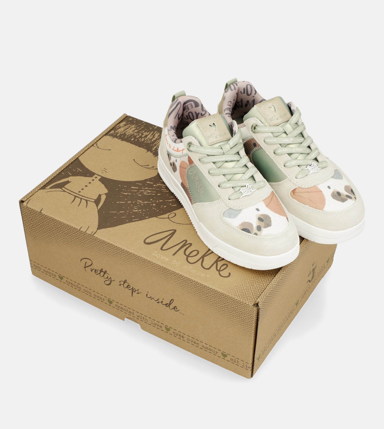 Sneakers verdi retro