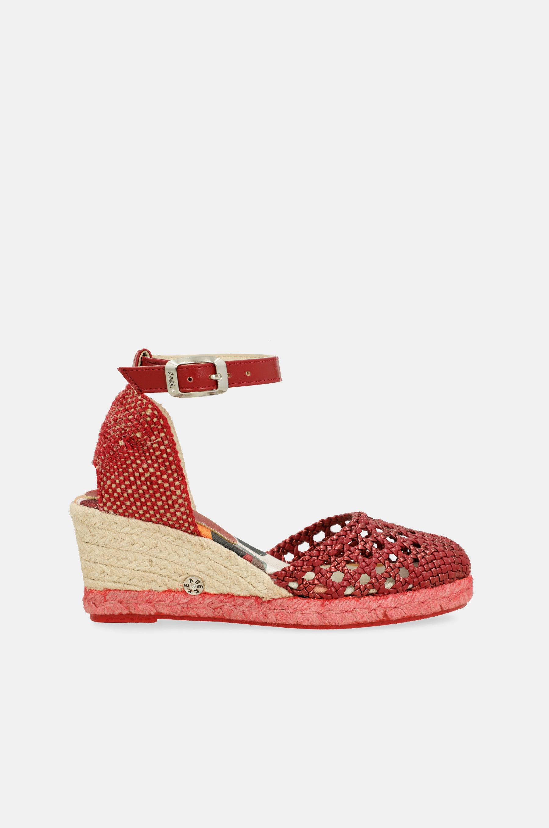 Sandali con zeppa rossi Alma