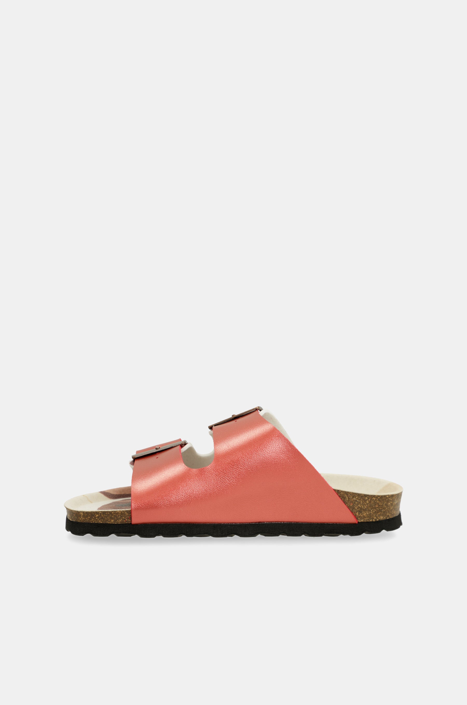 Sandali bio multicolore rossi