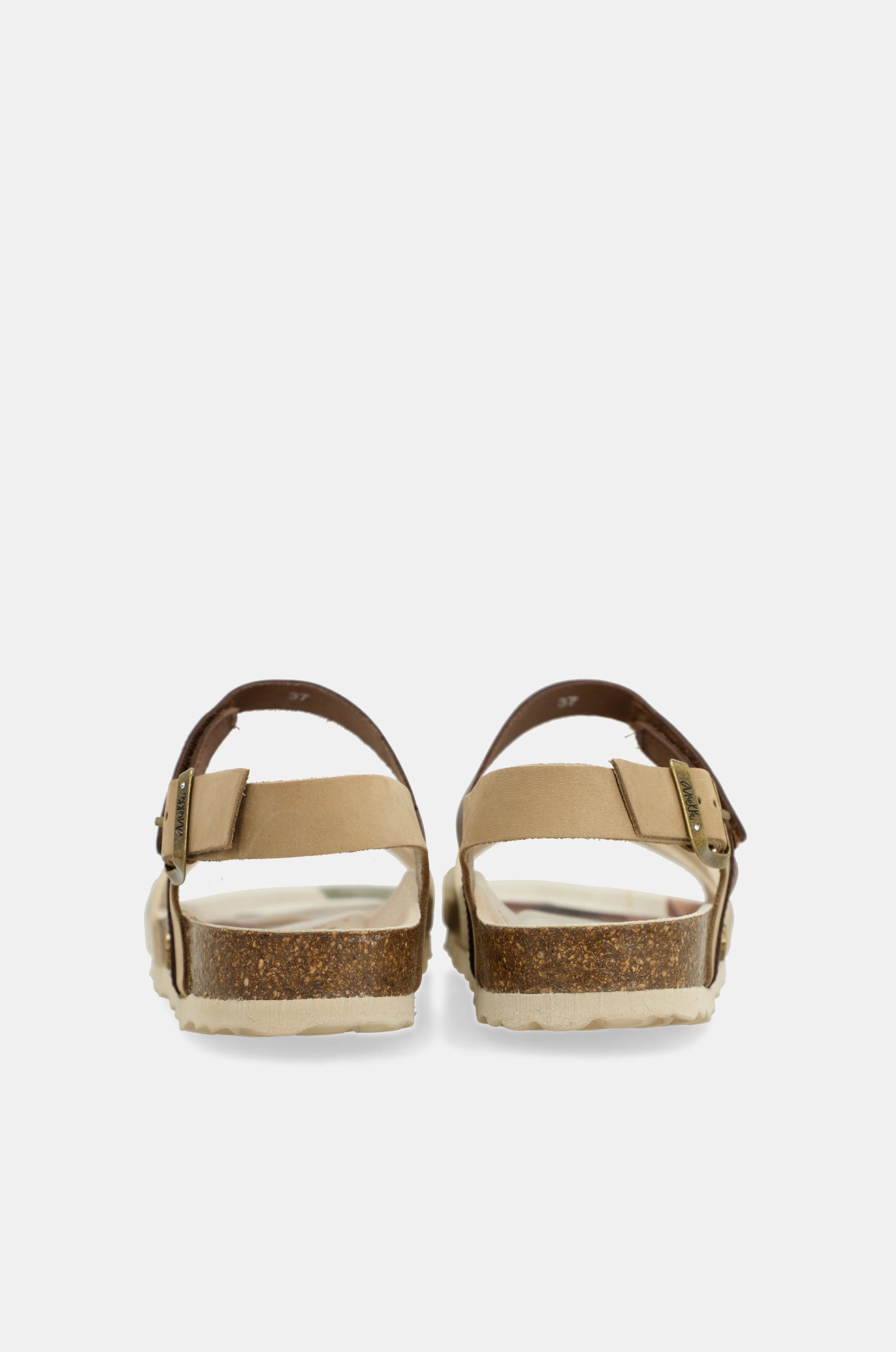 Sandali oro e marroni