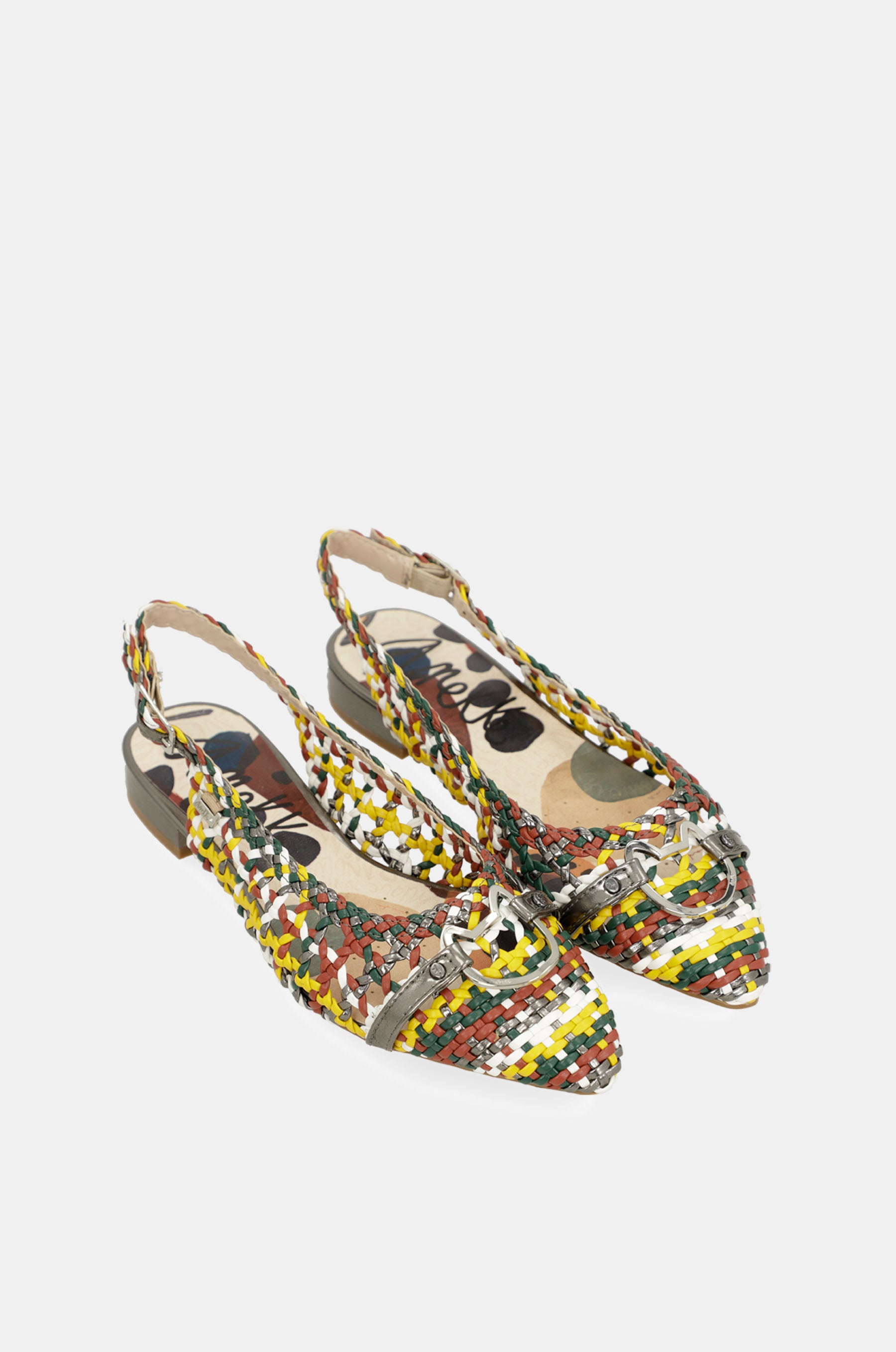 Ballerine slingback multicolore