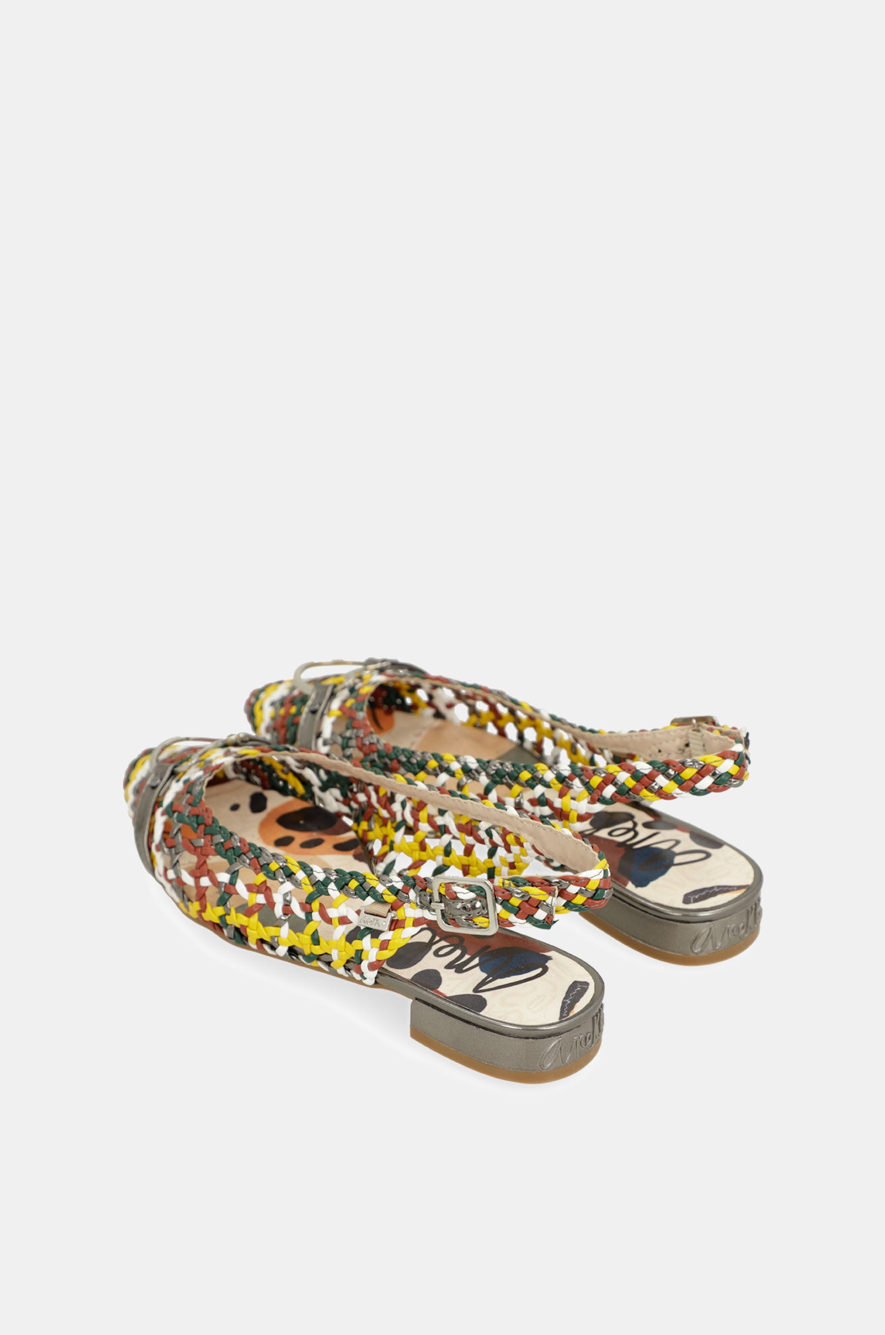 Ballerine slingback multicolore