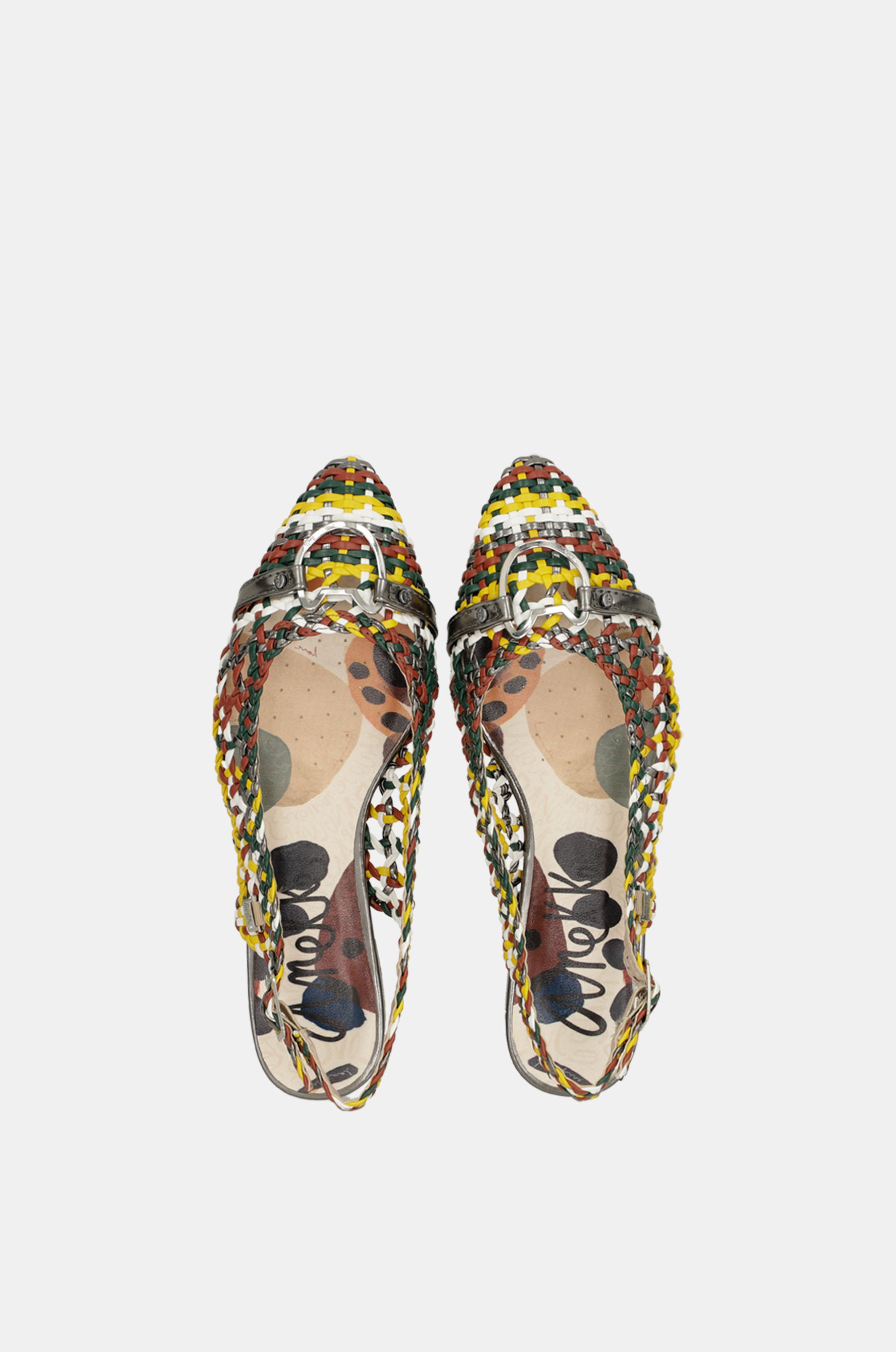 Ballerine slingback multicolore
