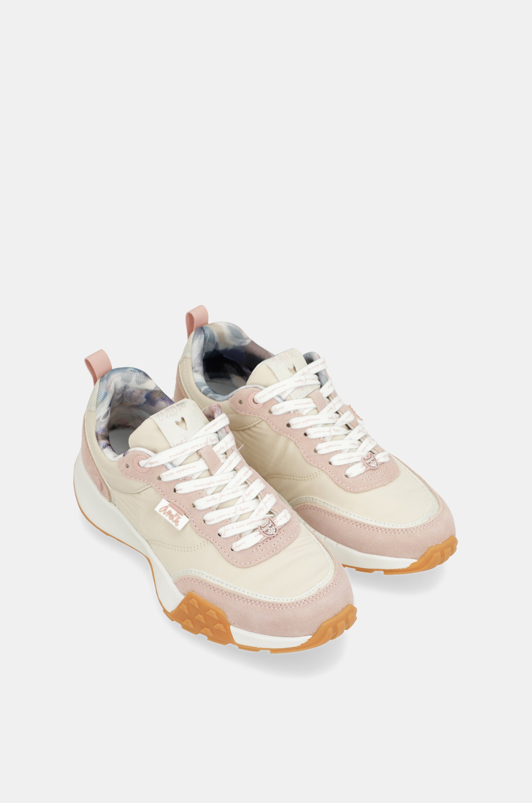 Sneakers rosa retro