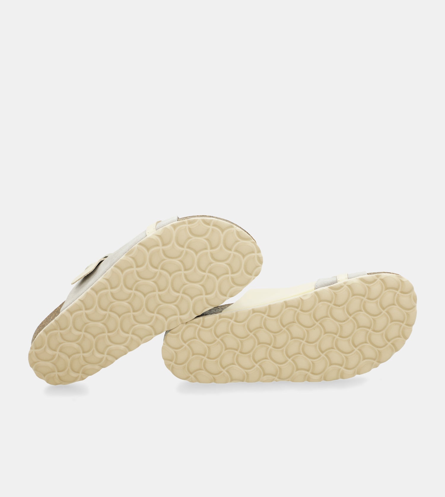 Sandali bio grigi con catena