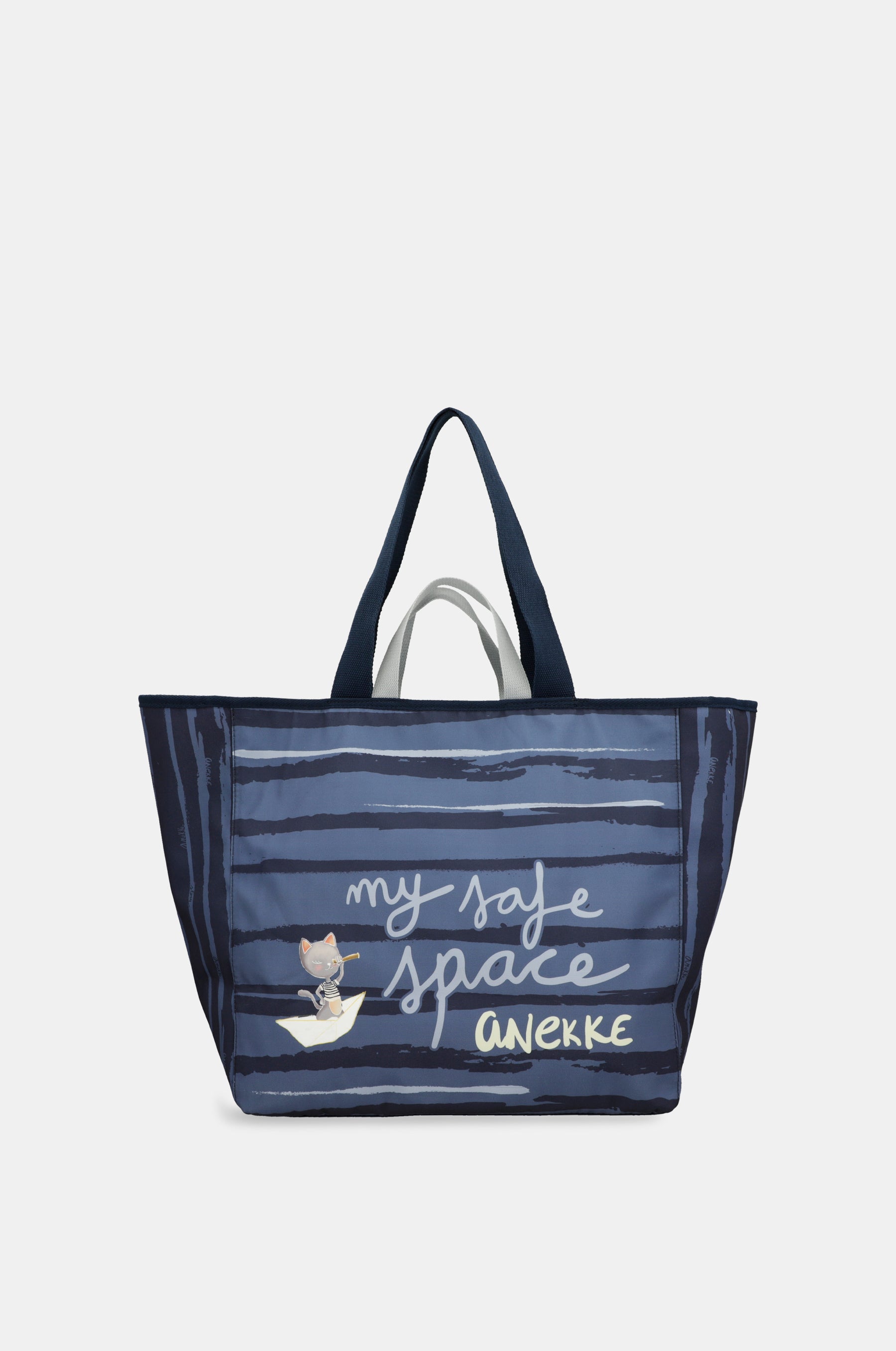 Borsa da spiaggia blu grande