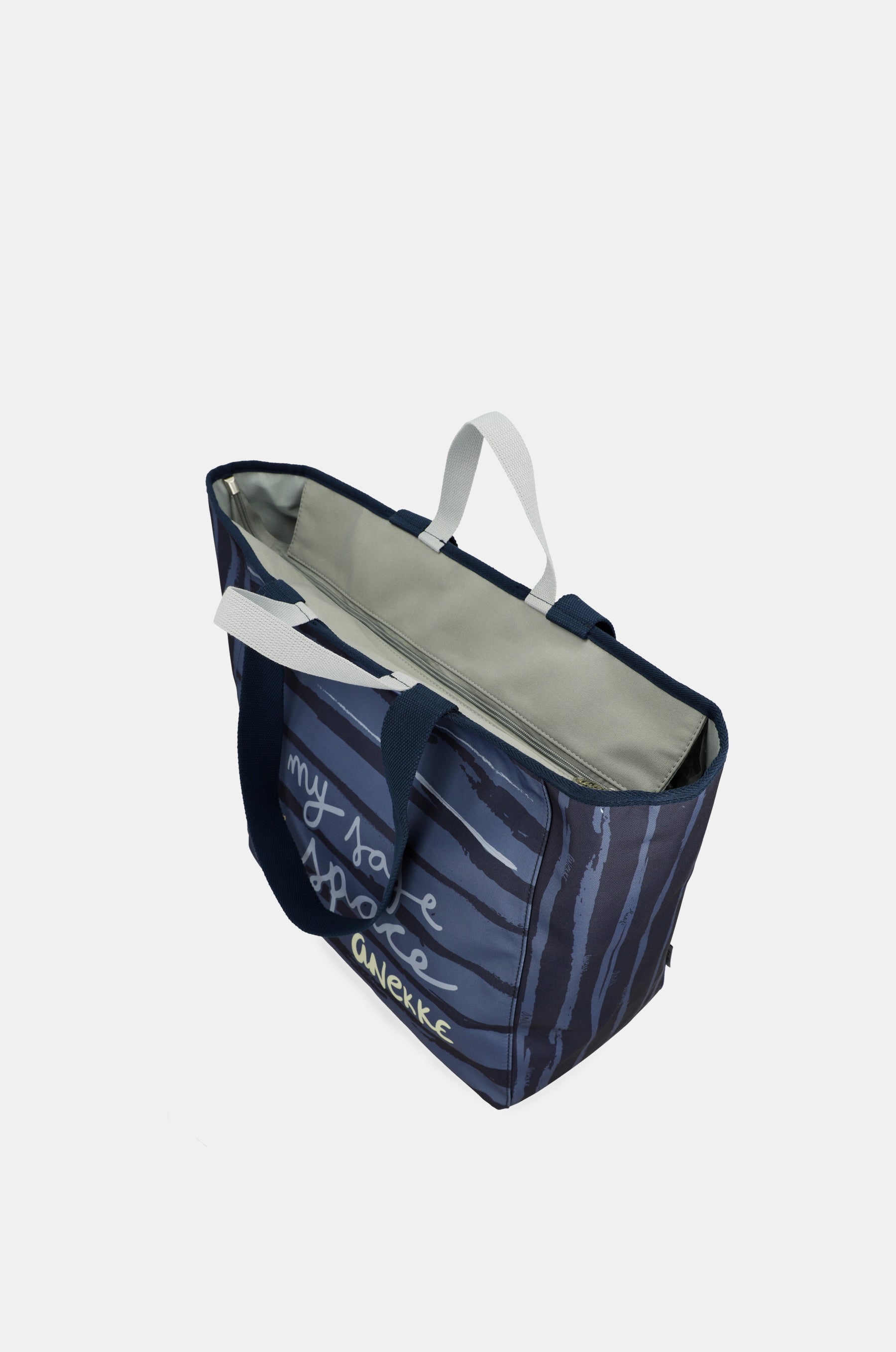 Borsa da spiaggia blu grande