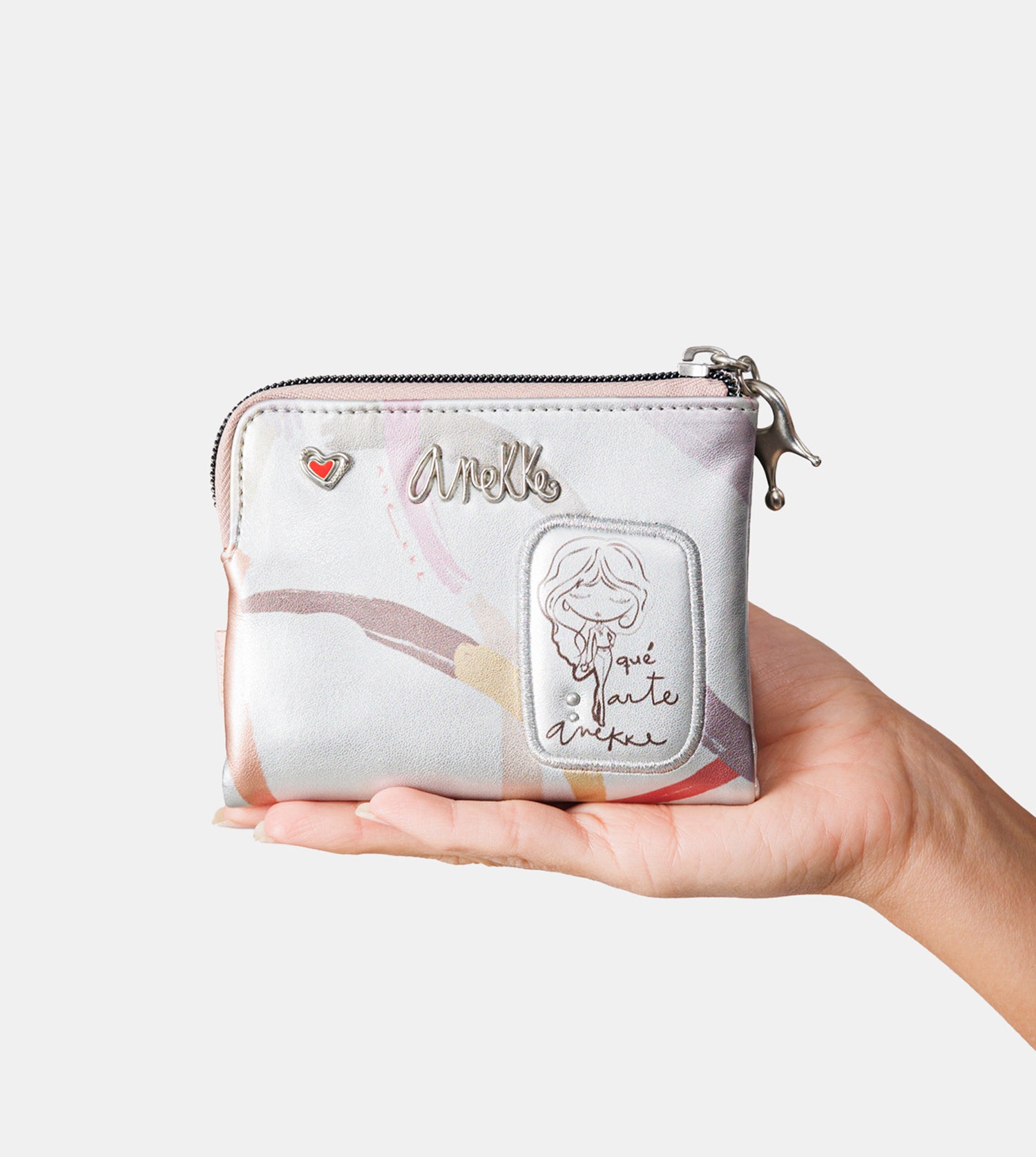 Portafoglio Alma RFID piccolo e flessibile