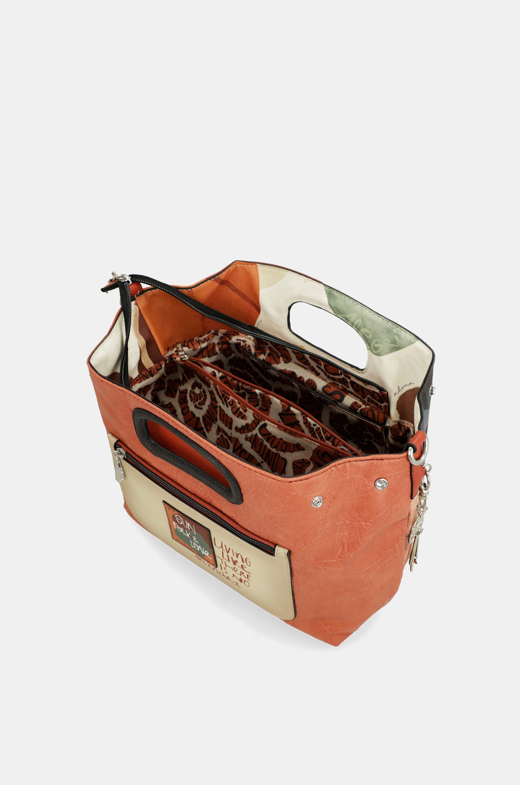 Borsa Alma con manico corto