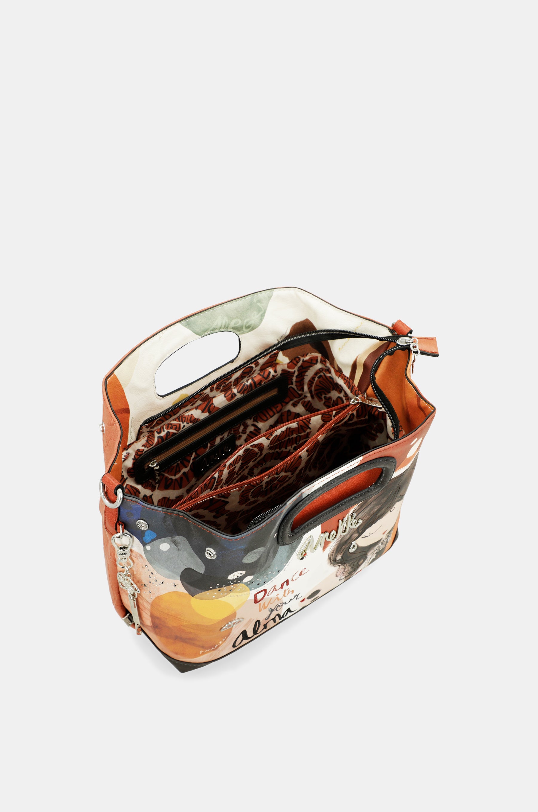 Borsa Alma con manico corto