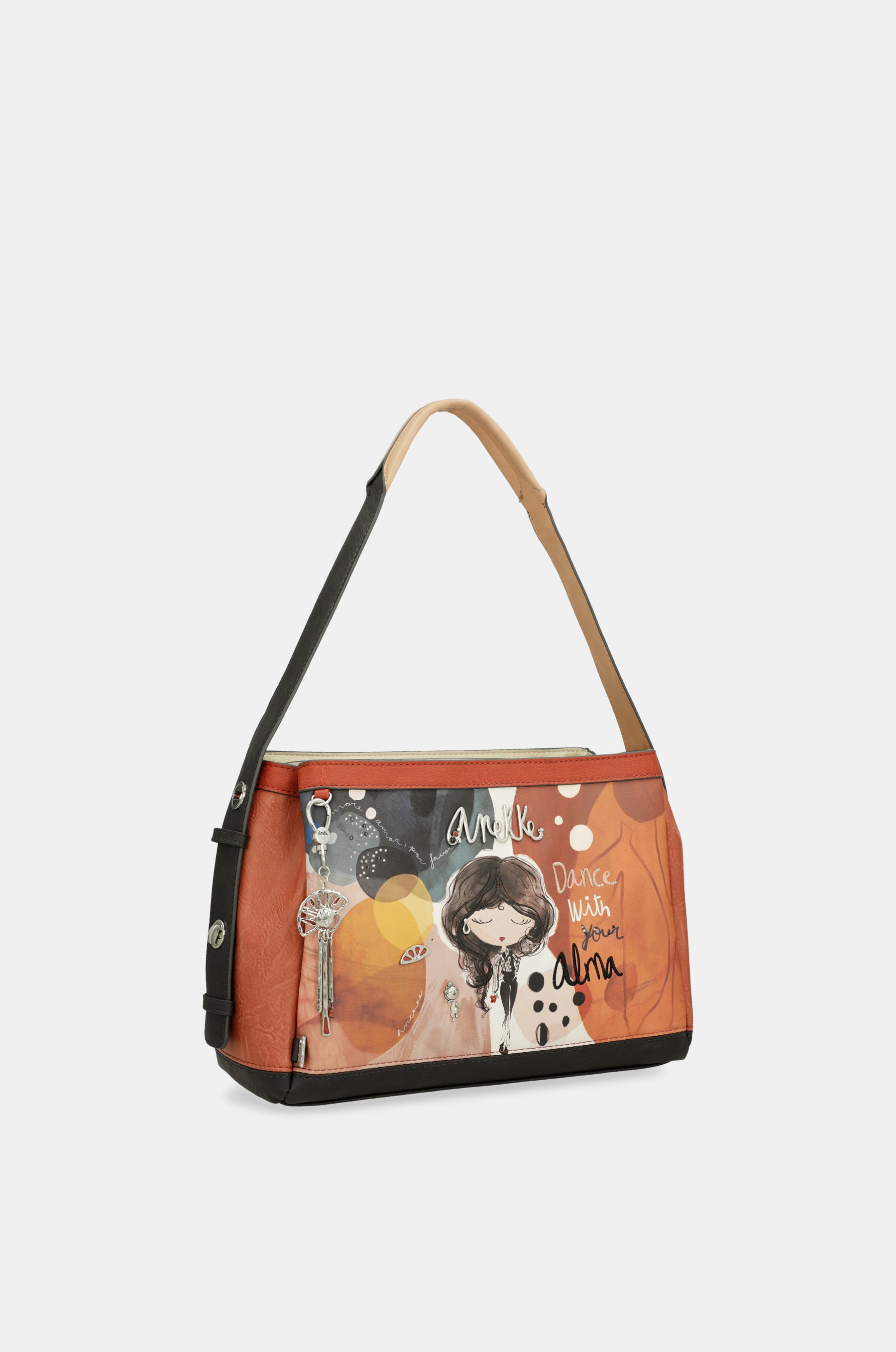 Borsa Alma a triplo scomparto