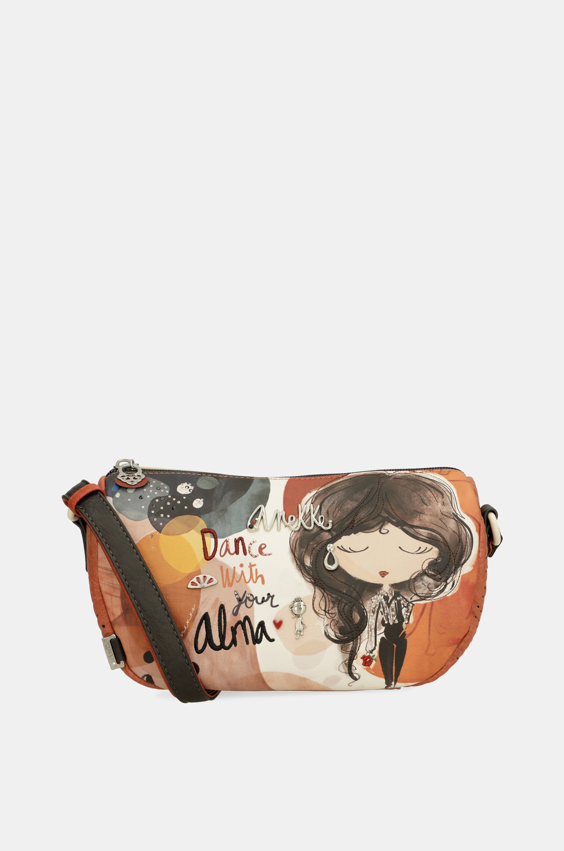 Borsa a tracolla ovale Alma