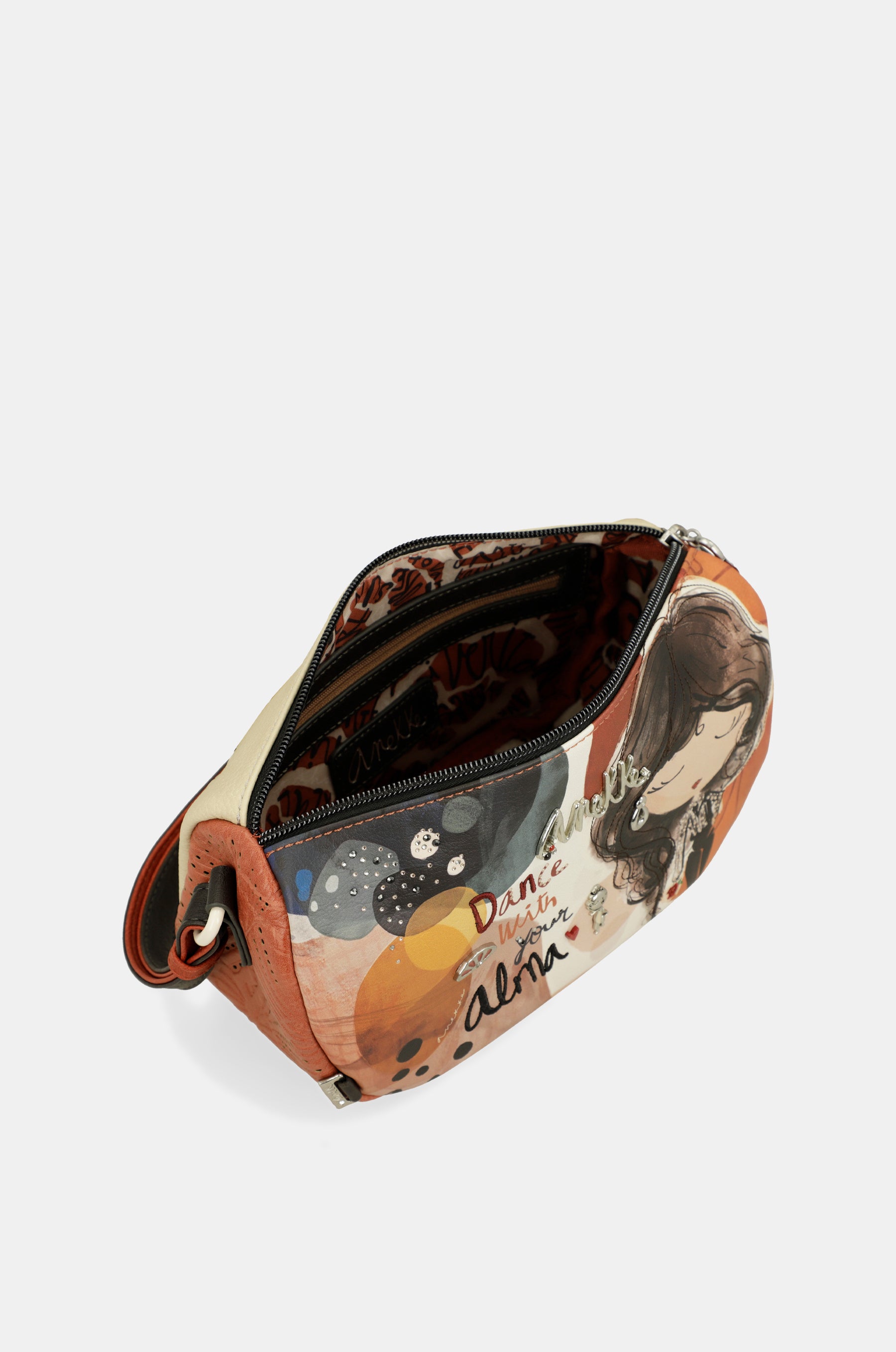 Borsa a tracolla ovale Alma