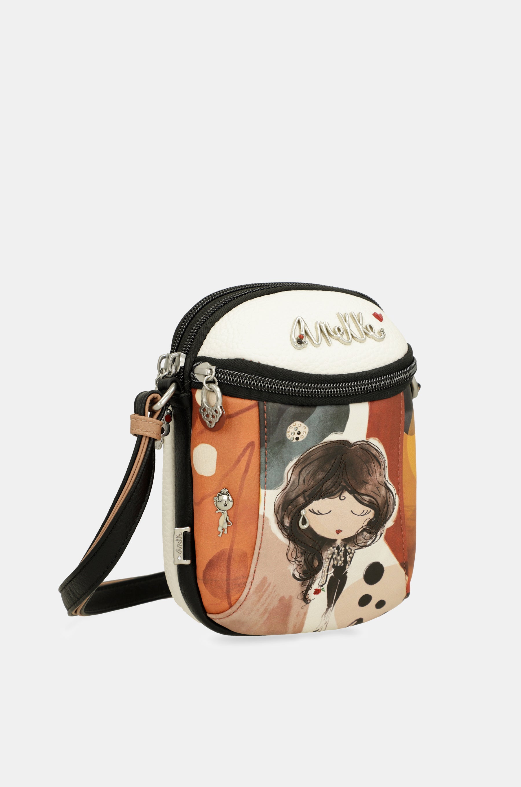 Borsa a tracolla ovale Alma mini