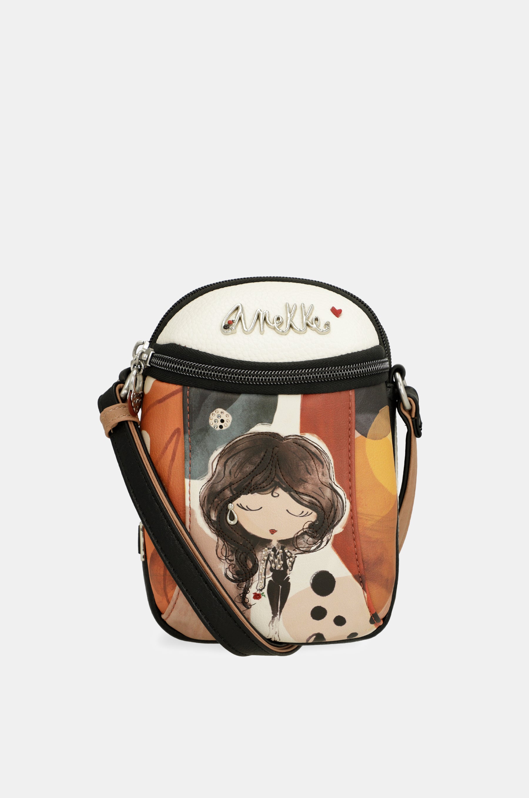 Borsa a tracolla ovale Alma mini