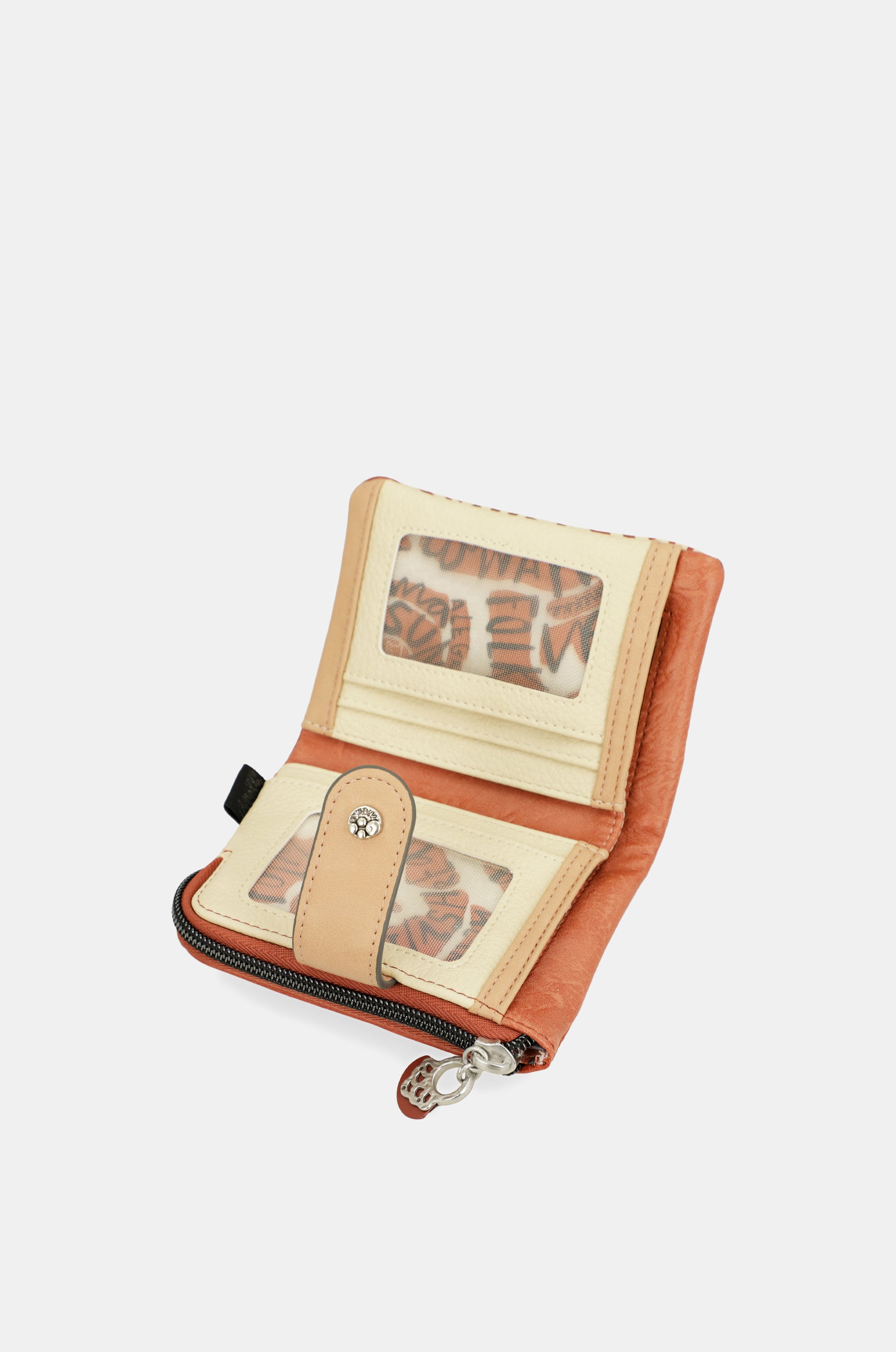 Portafoglio Alma RFID piccolo e flessibile