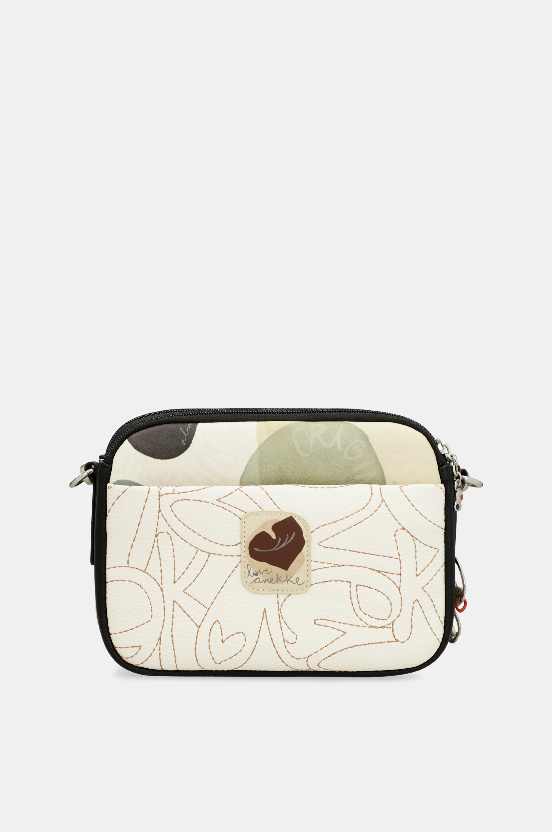 Borsa a tracolla Alma con patta ovale