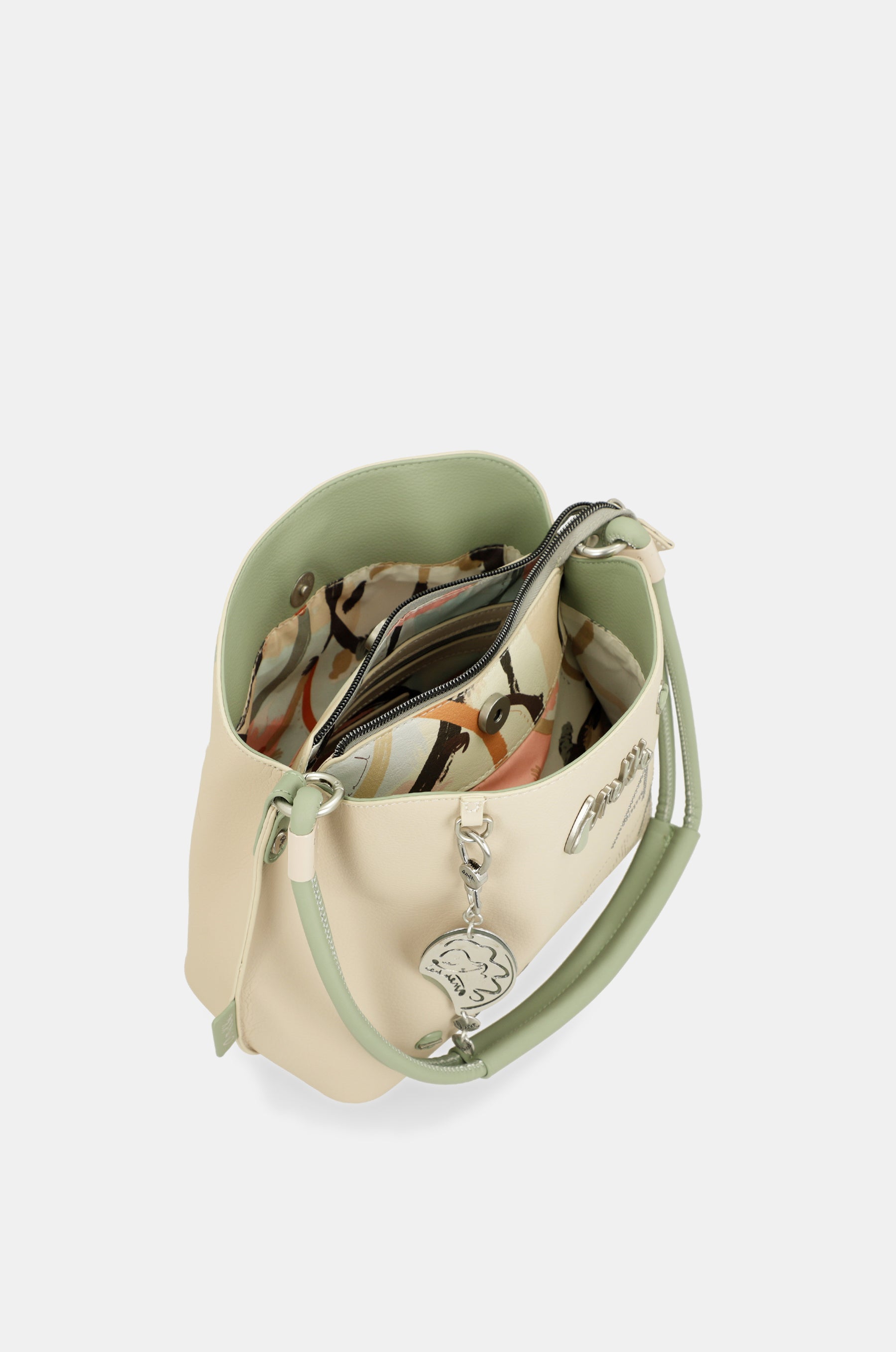Borsa a tracolla Alma triplo scomparto