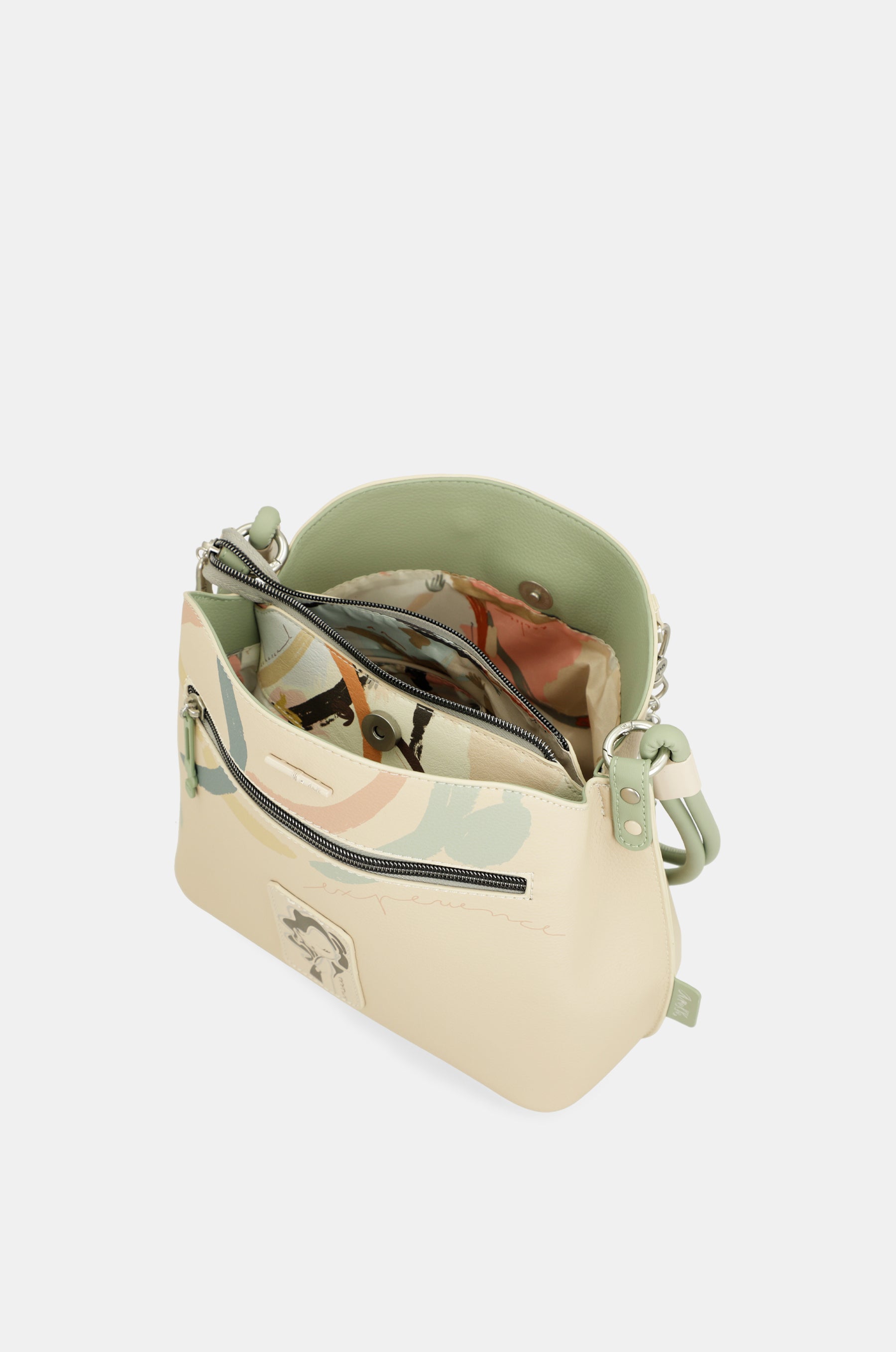 Borsa a tracolla Alma triplo scomparto