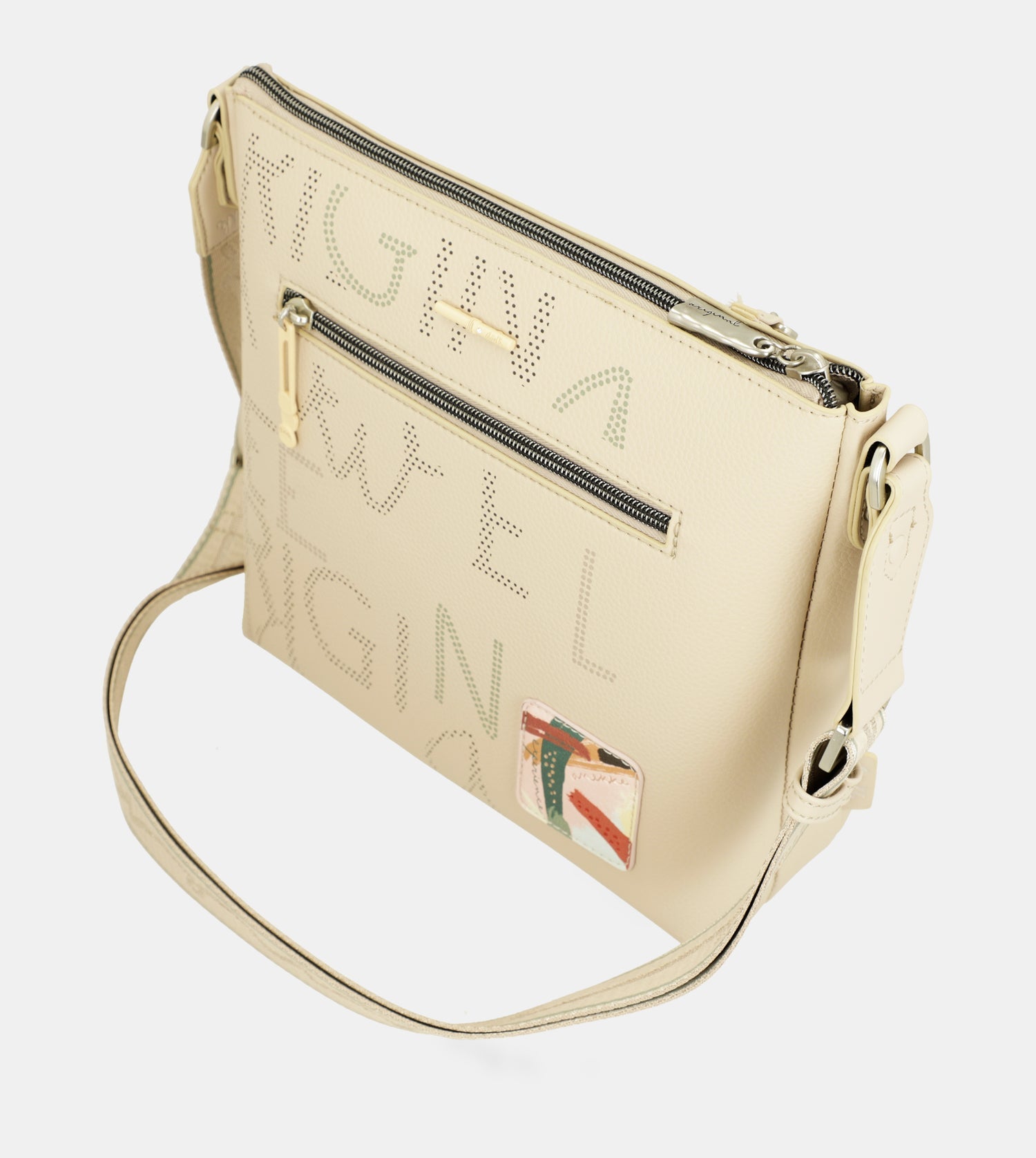 Borsa a tracolla Alma con tasca frontale